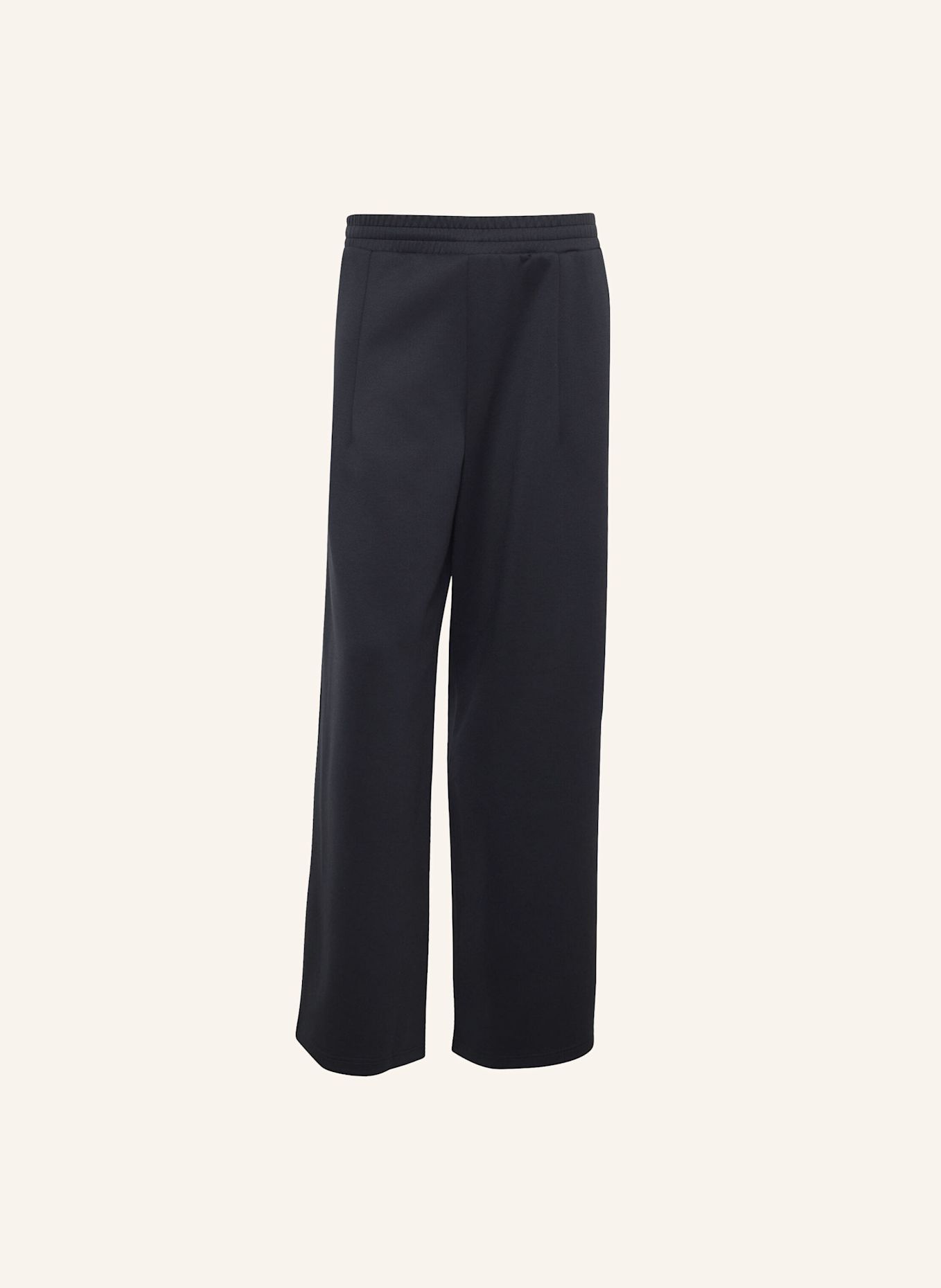 adidas SOFT LUX WINTER KNIT HOSE, GERADE GESCHNITTENES BEIN: SCHWARZ