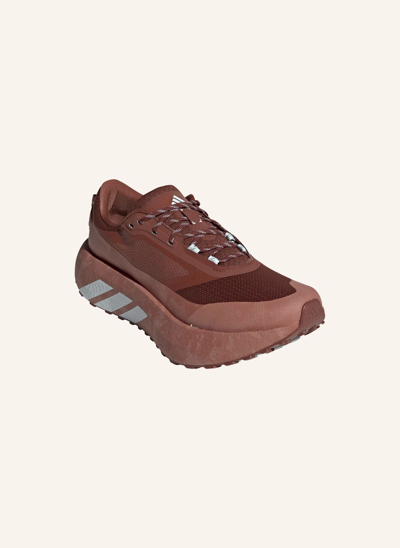 adidas HYPERBOOST ATR SCHUH: BRAUN / ORANGE