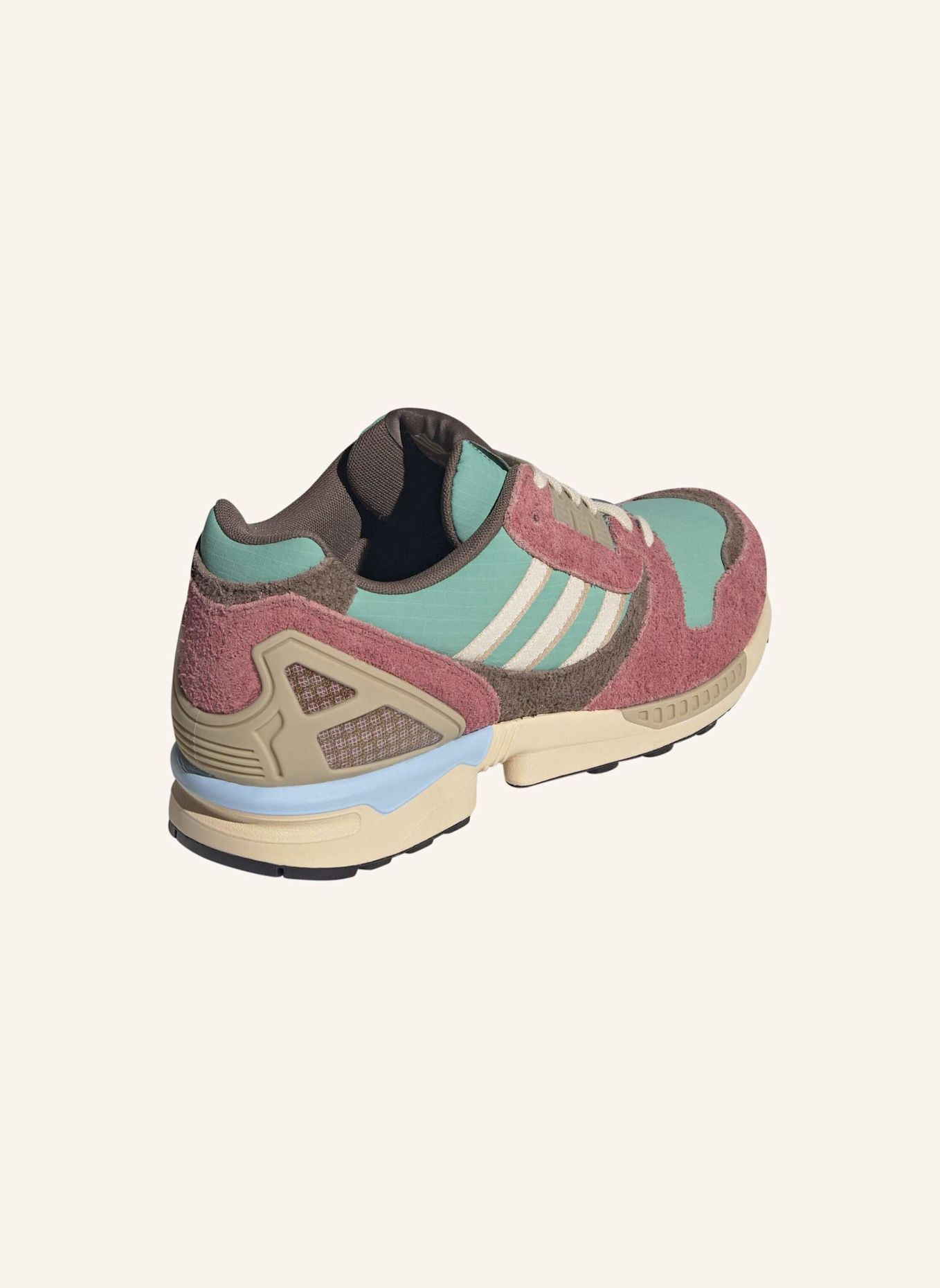 adidas Originals ZX 8000 SCHUH: GRÜN / BEIGE / ROT