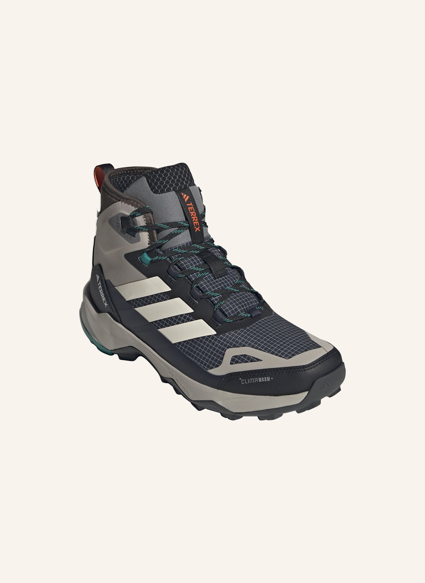 adidas TERREX Wanderschuhe SKYCHASER AX5 MID GTX CLIMAWARM+: BLAU / WEISS / BRAUN