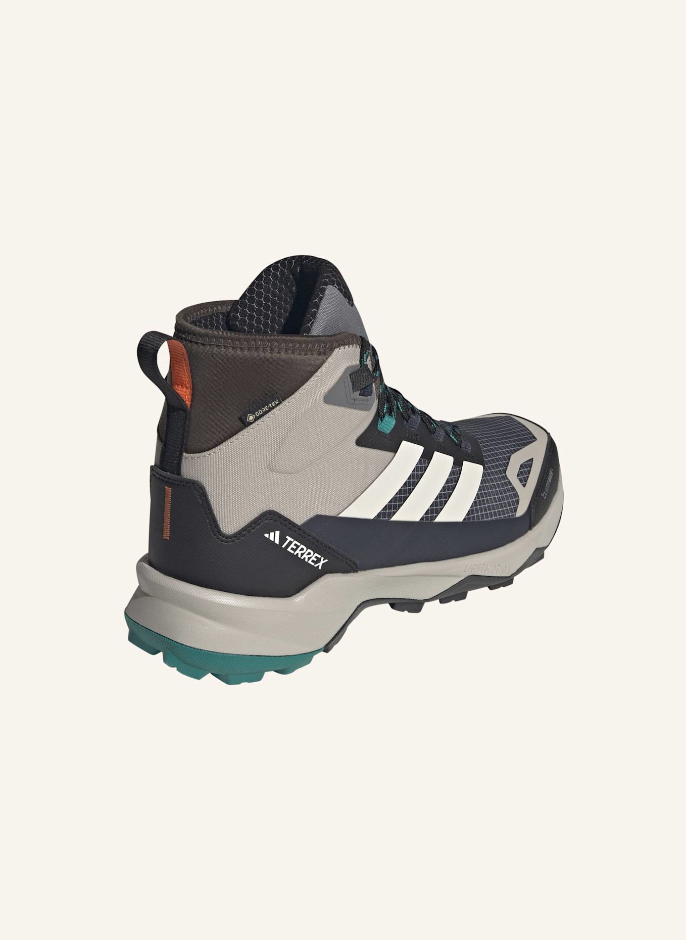 adidas TERREX Wanderschuhe SKYCHASER AX5 MID GTX CLIMAWARM+: BLAU / WEISS / BRAUN