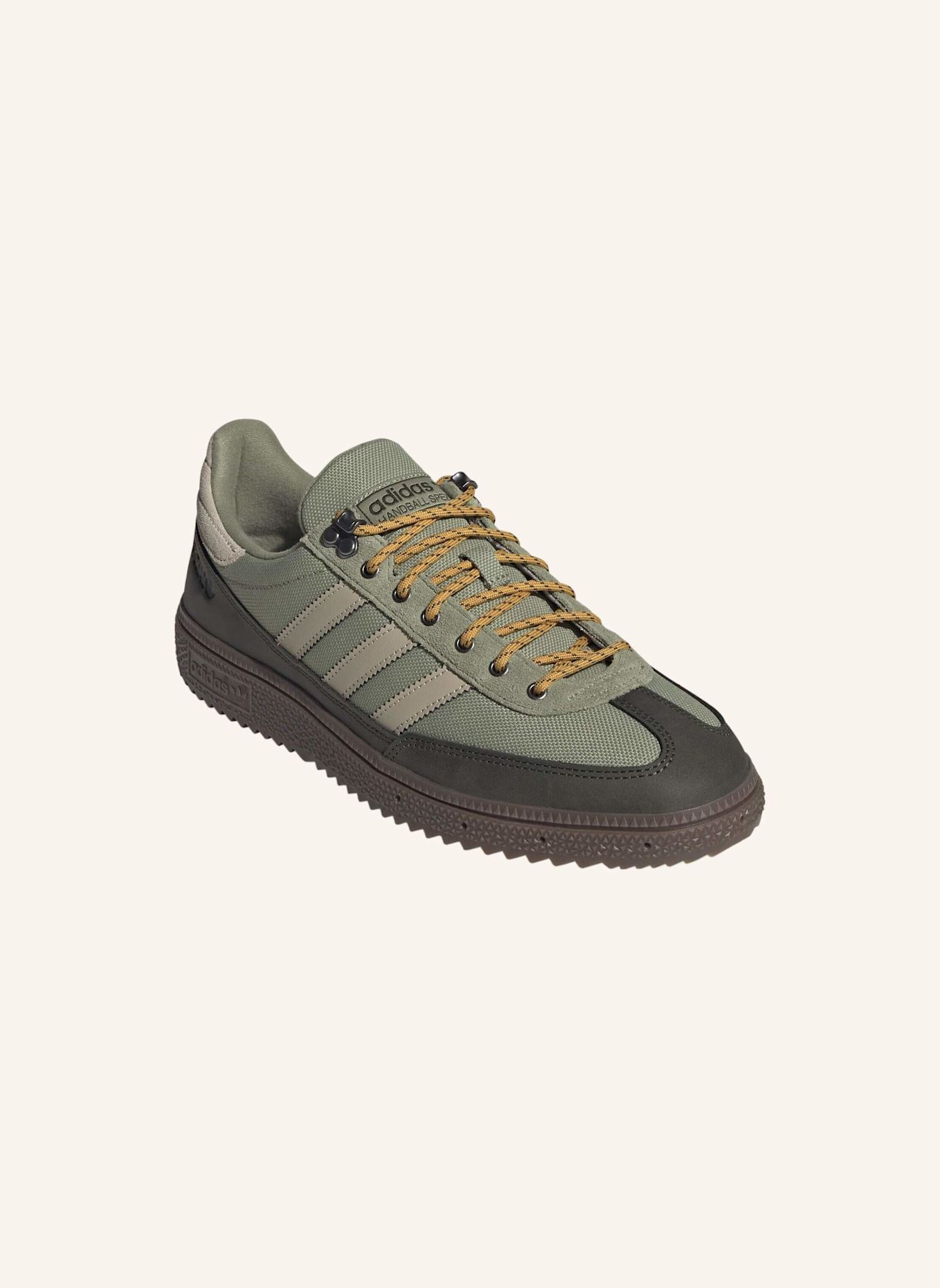 adidas Originals HANDBALL SPEZIAL WTR SCHUH: GRÜN / BEIGE / SCHWARZ