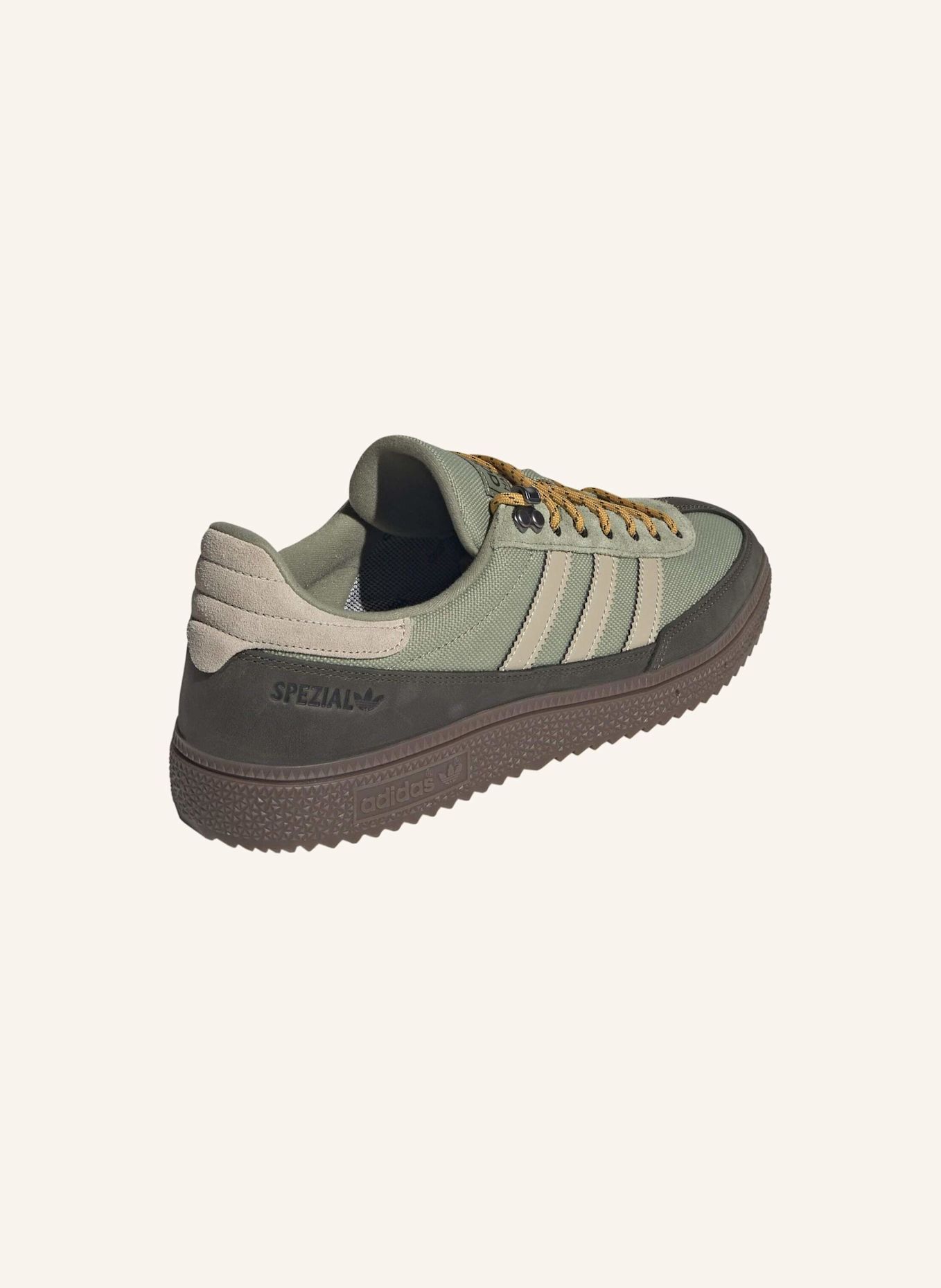 adidas Originals HANDBALL SPEZIAL WTR SCHUH: GRÜN / BEIGE / SCHWARZ