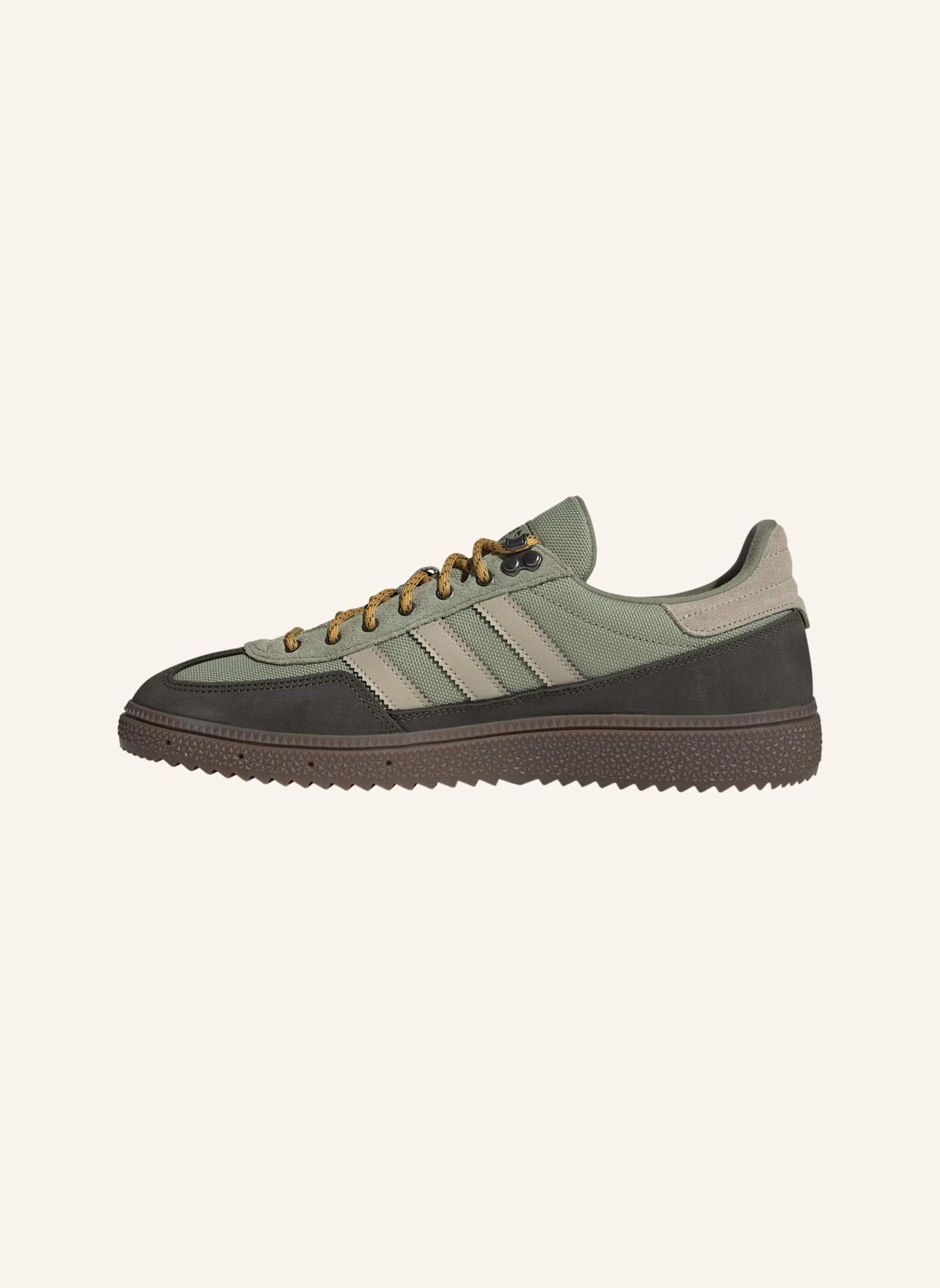 adidas Originals HANDBALL SPEZIAL WTR SCHUH: GRÜN / BEIGE / SCHWARZ