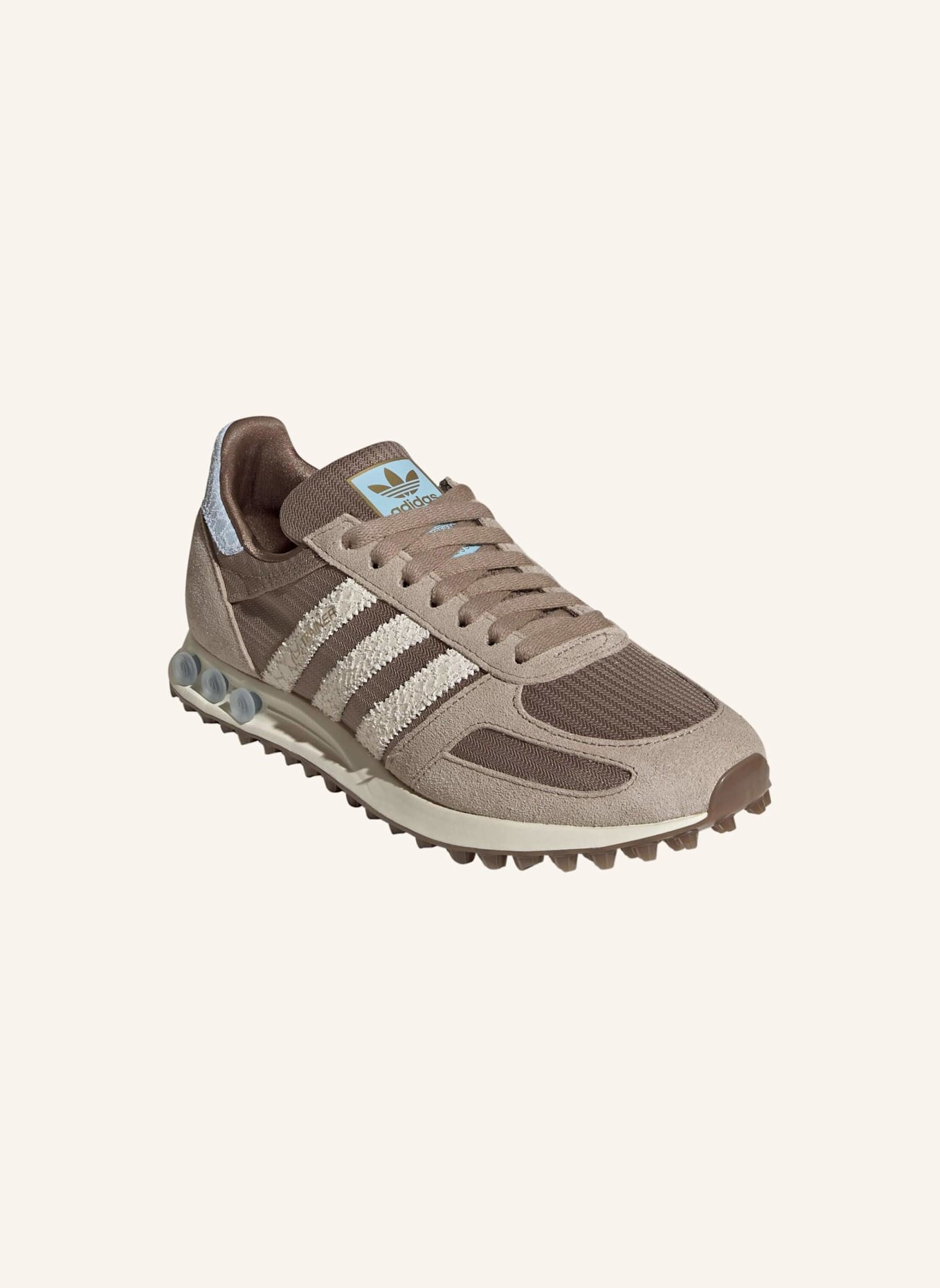 adidas Originals LA TRAINER OG SCHUH: BRAUN/ WEISS/ BLAU