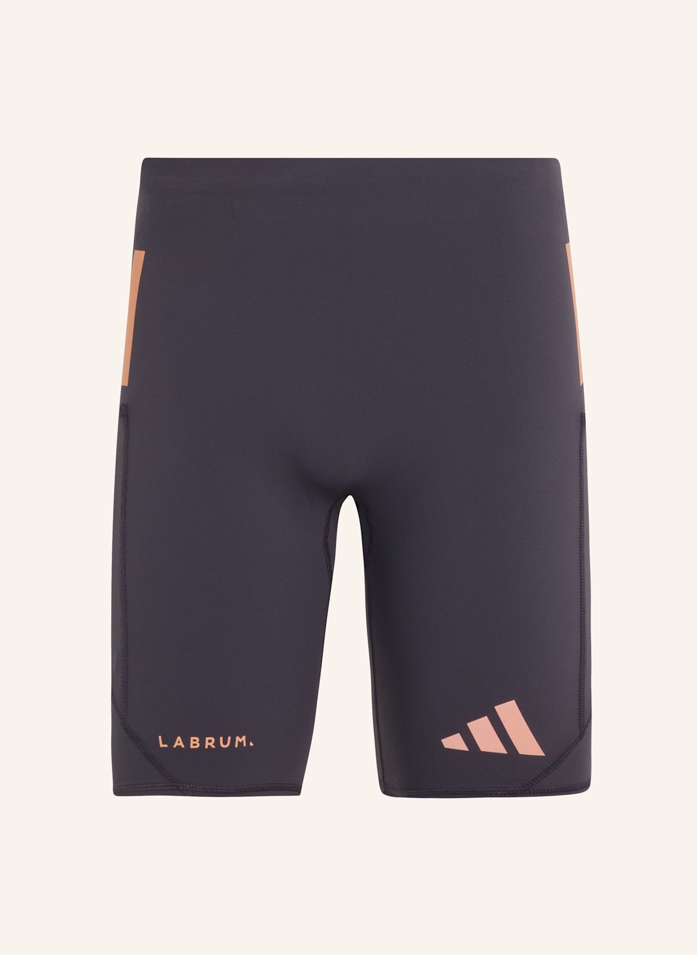 adidas ADIDAS RUNNING X LABRUM LEGGINGS, KURZ: SCHWARZ
