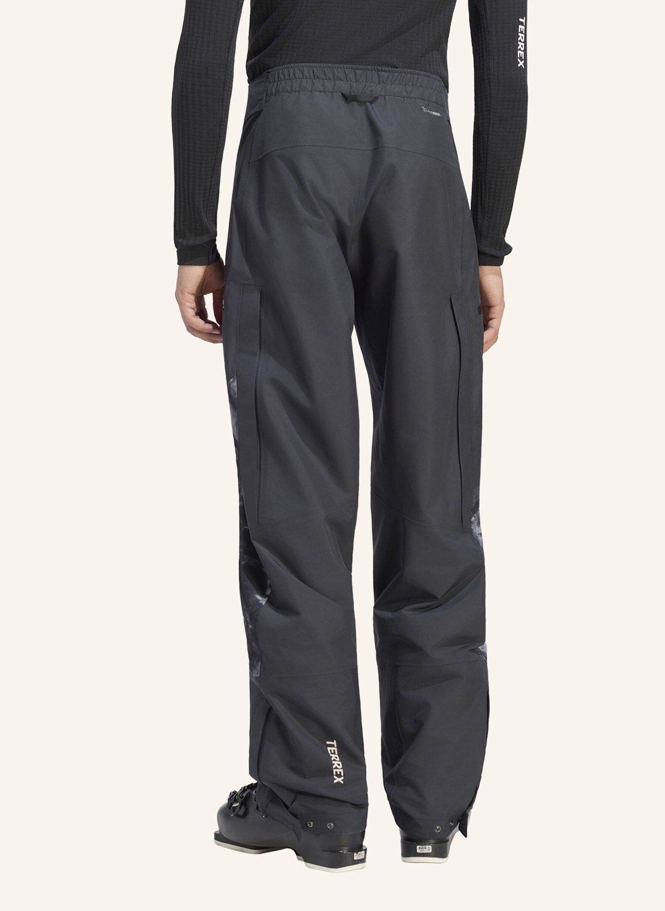 adidas TERREX TERREX XPERIOR HYBRID HOSE, SPRÜHGEFÄRBT, PRIMEKNIT, CLIMAPROOF+: SCHWARZ