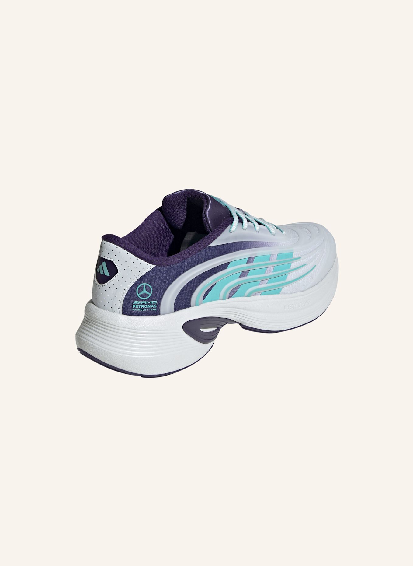 adidas CLIMACOOL SPW MERCEDES-AMG PETRONAS F1 TEAM SCHUH: BLAU / GRÜN / LILA