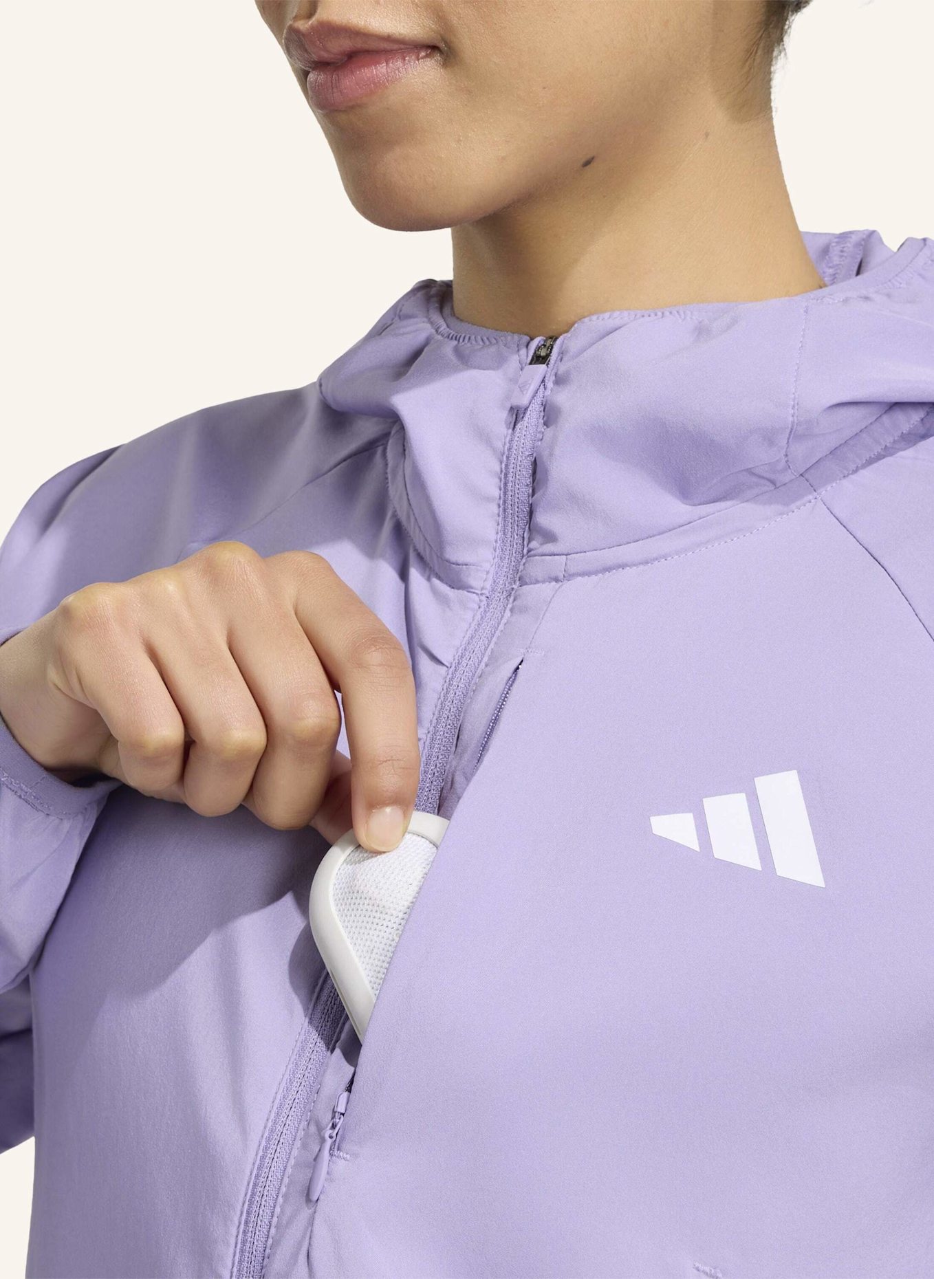 adidas Laufjacke ADI365 ICONIC: LILA