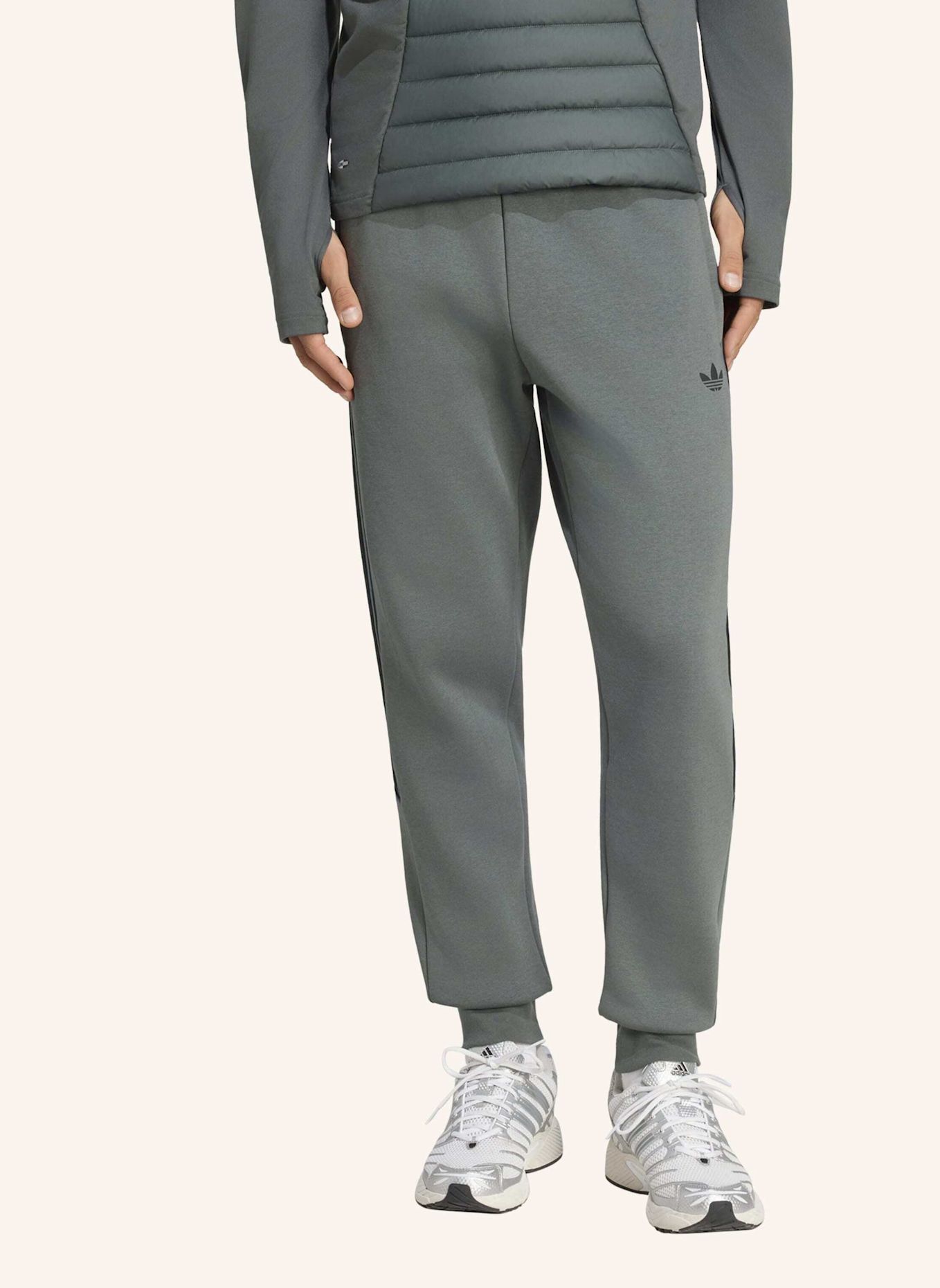 adidas Originals TEAMGEIST 26 CUTLINE HOSE, WARM: SCHWARZ