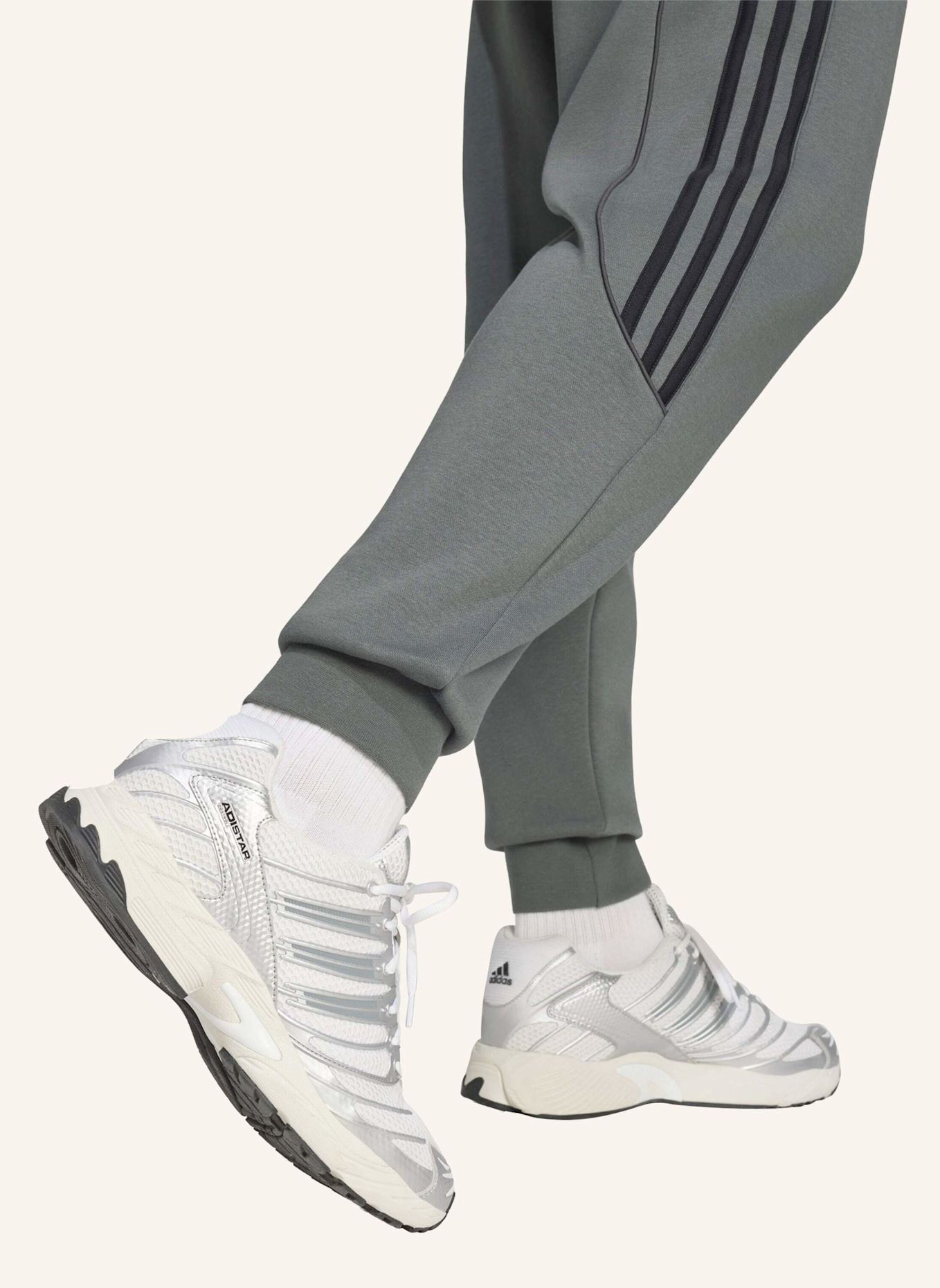 adidas Originals TEAMGEIST 26 CUTLINE HOSE, WARM: SCHWARZ