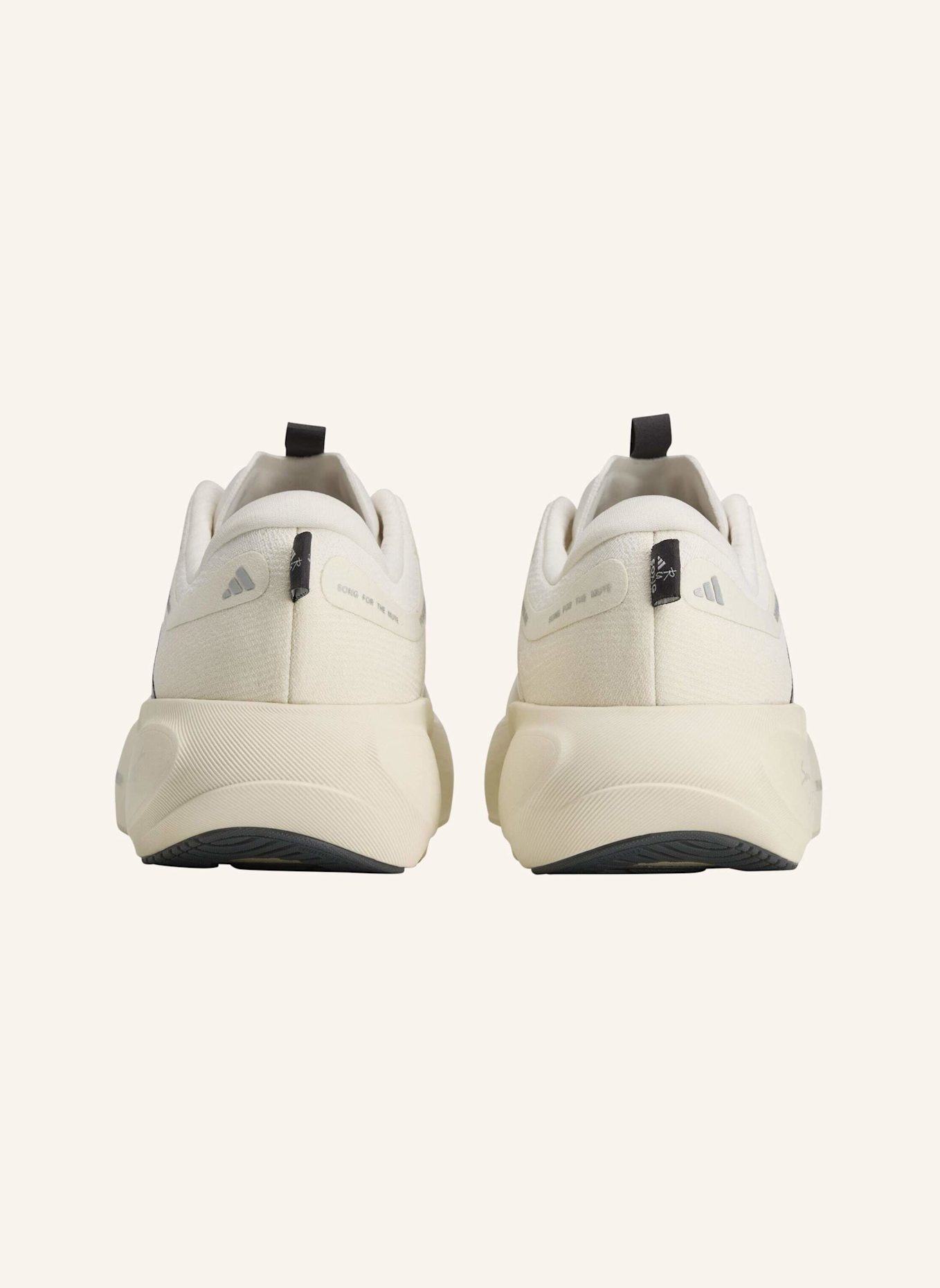 adidas SUPERNOVA RISE 3 LAUFSCHUH: WEISS/ GRAU