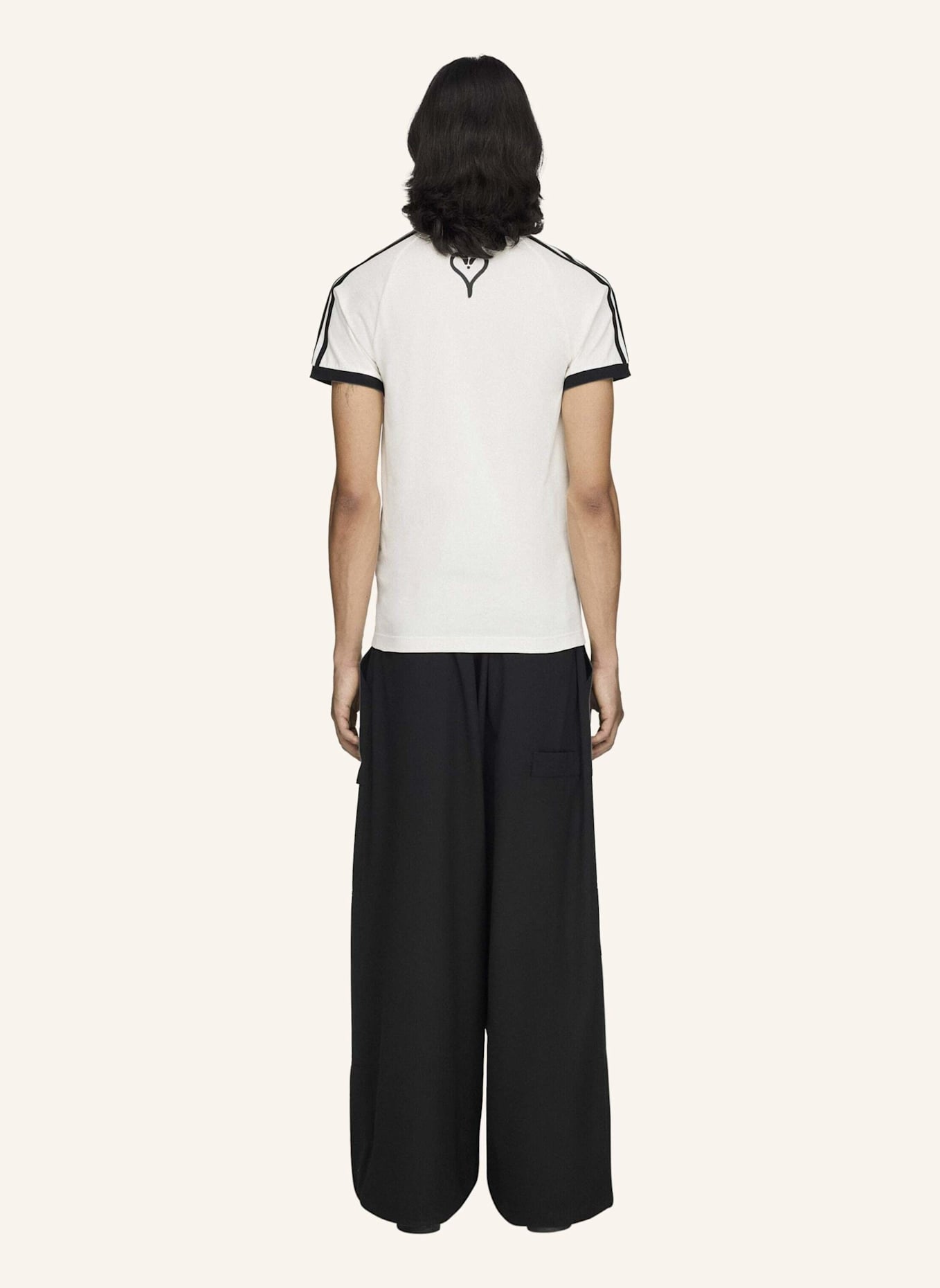 Y-3 Y-3 CHITO GRAPHIC CALI T-SHIRT: WEISS