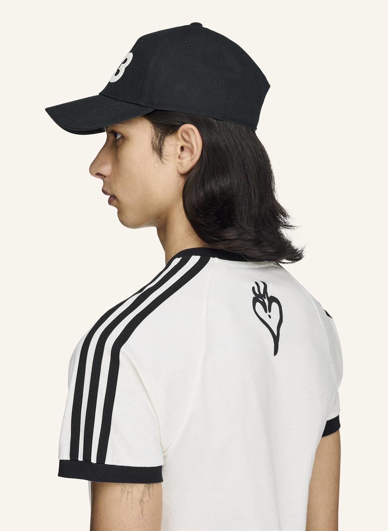Y-3 Y-3 CHITO GRAPHIC CALI T-SHIRT: WEISS