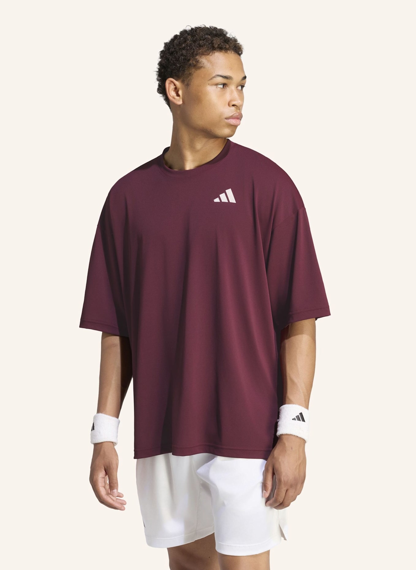 adidas TENNIS CLIMACOOL+ T-SHIRT PRO: ROT