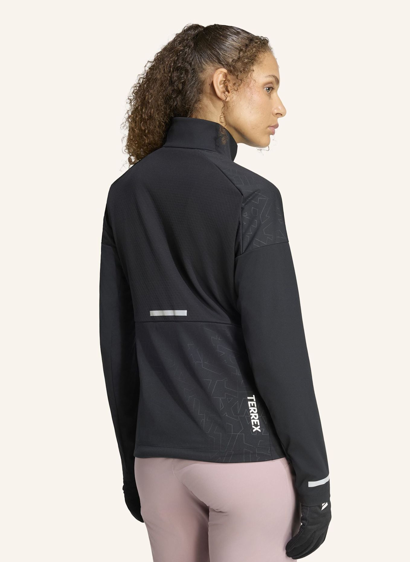 adidas TERREX TERREX XPERIOR CROSS COUNTRY SKI SOFTSHELL JACKE: SCHWARZ