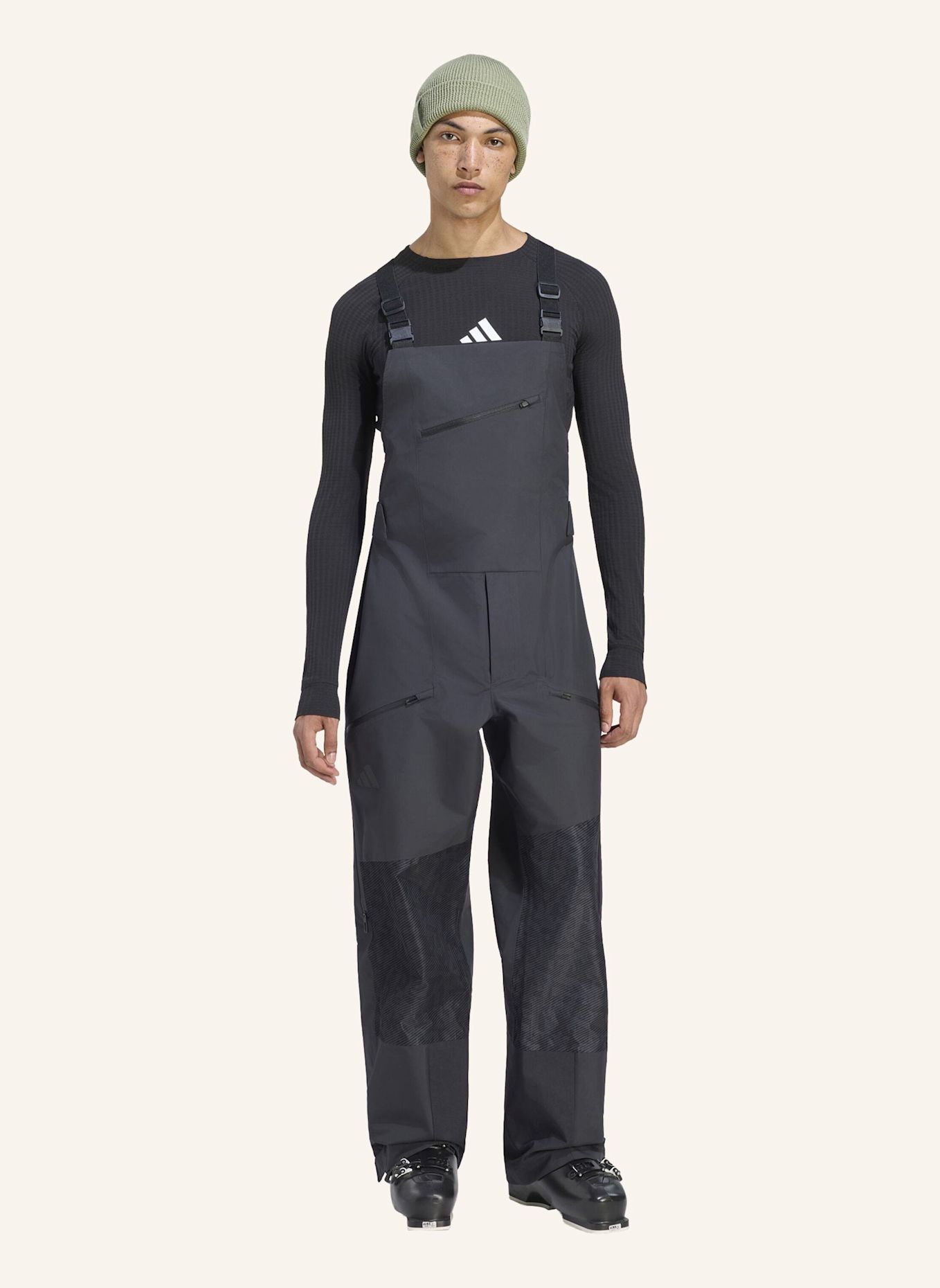 adidas TERREX TERREX XPERIOR HYBRID LATZHOSE, PRIMEKNIT, CLIMAPROOF+: SCHWARZ