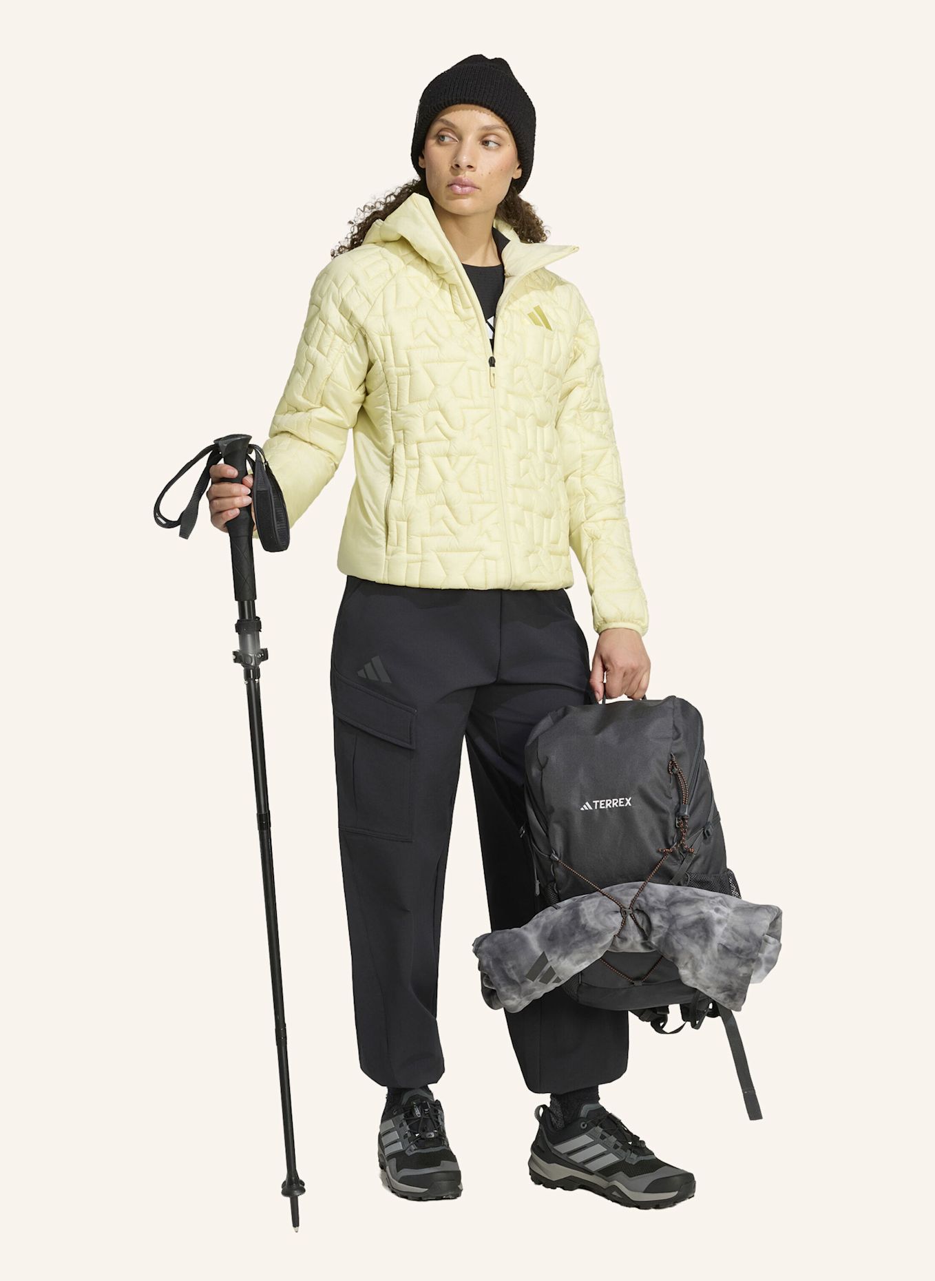 adidas TERREX TERREX XPERIOR PRIMALOFT KAPUZENJACKE, ISOLIERT, LOSE FÜLLUNG: GELB