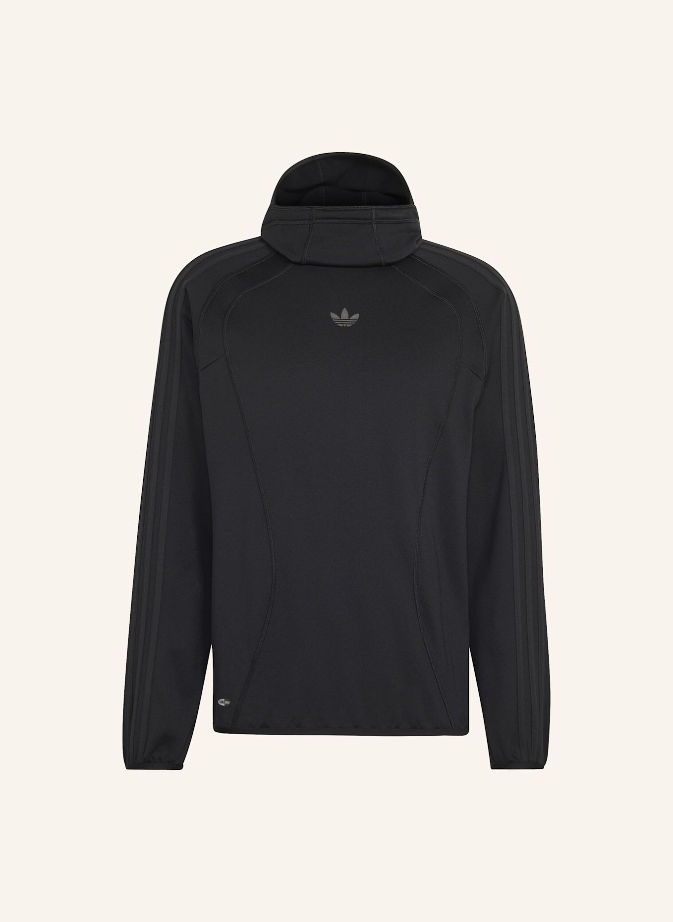 adidas Originals TEAMGEIST 26 CUTLINE BALAKLAVA HOODIE: SCHWARZ