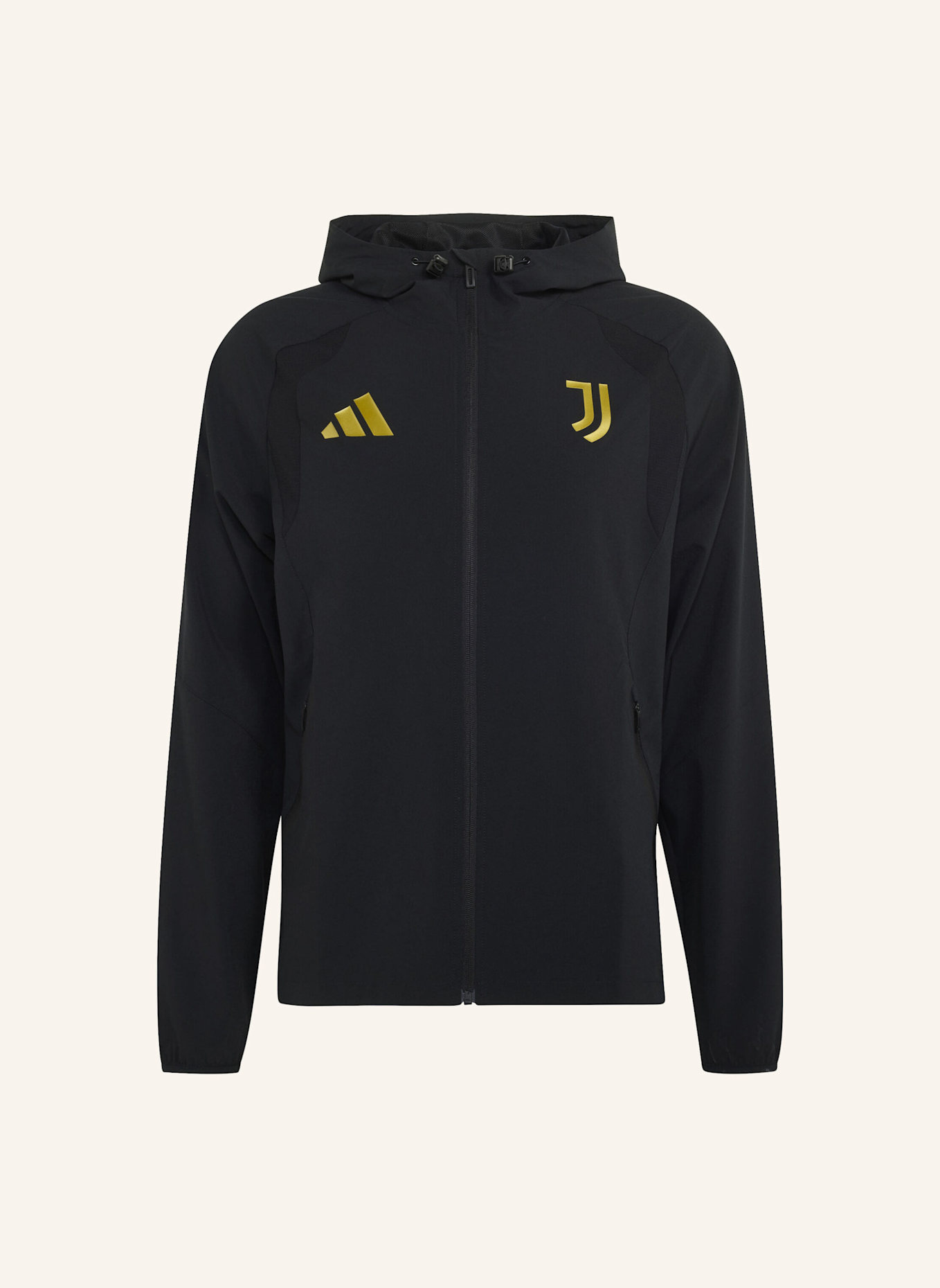 adidas JUVENTUS TURIN TIRO TRAVEL WINDBREAKER: SCHWARZ