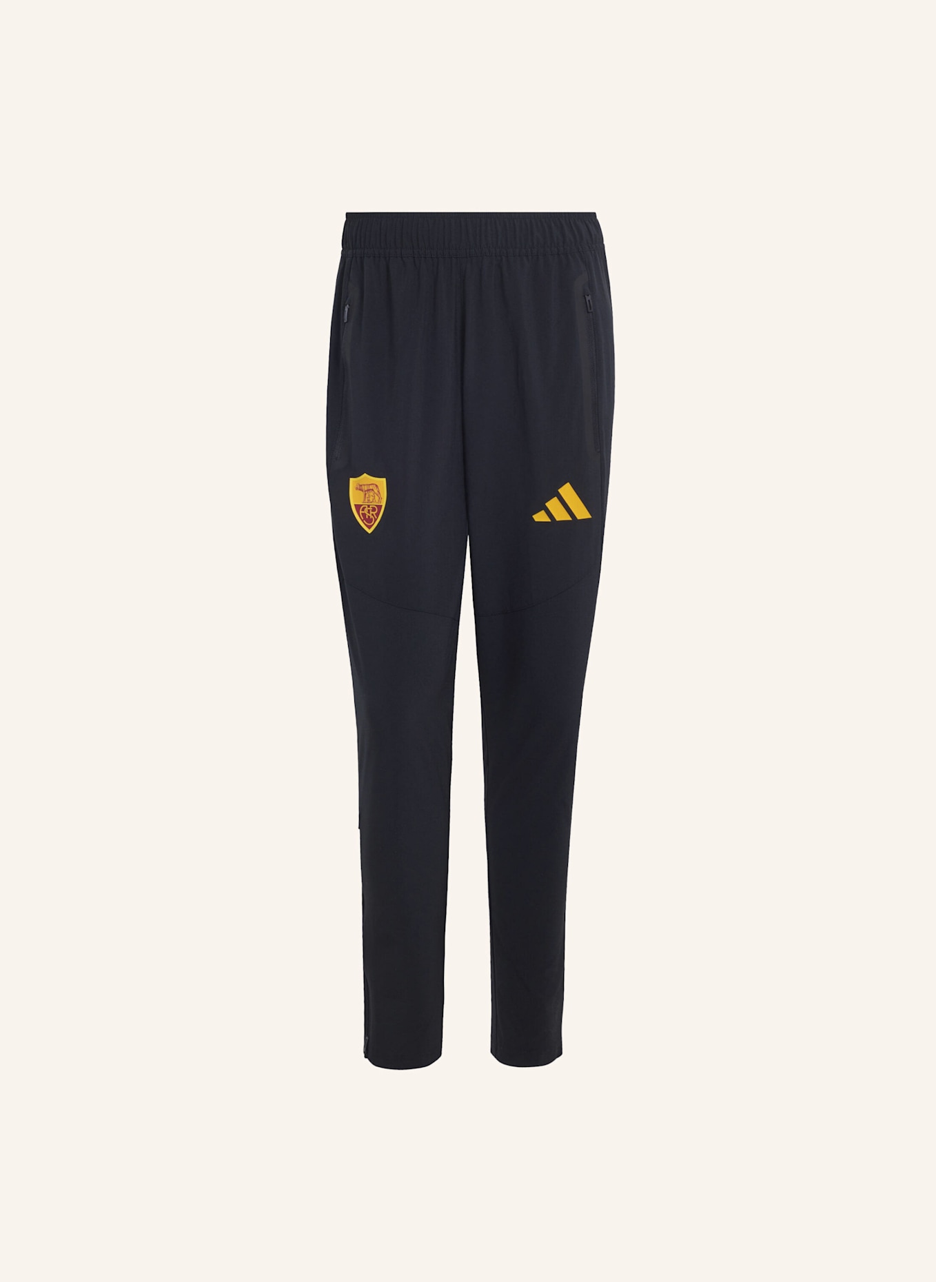adidas AS ROM TIRO REISEHOSE: SCHWARZ