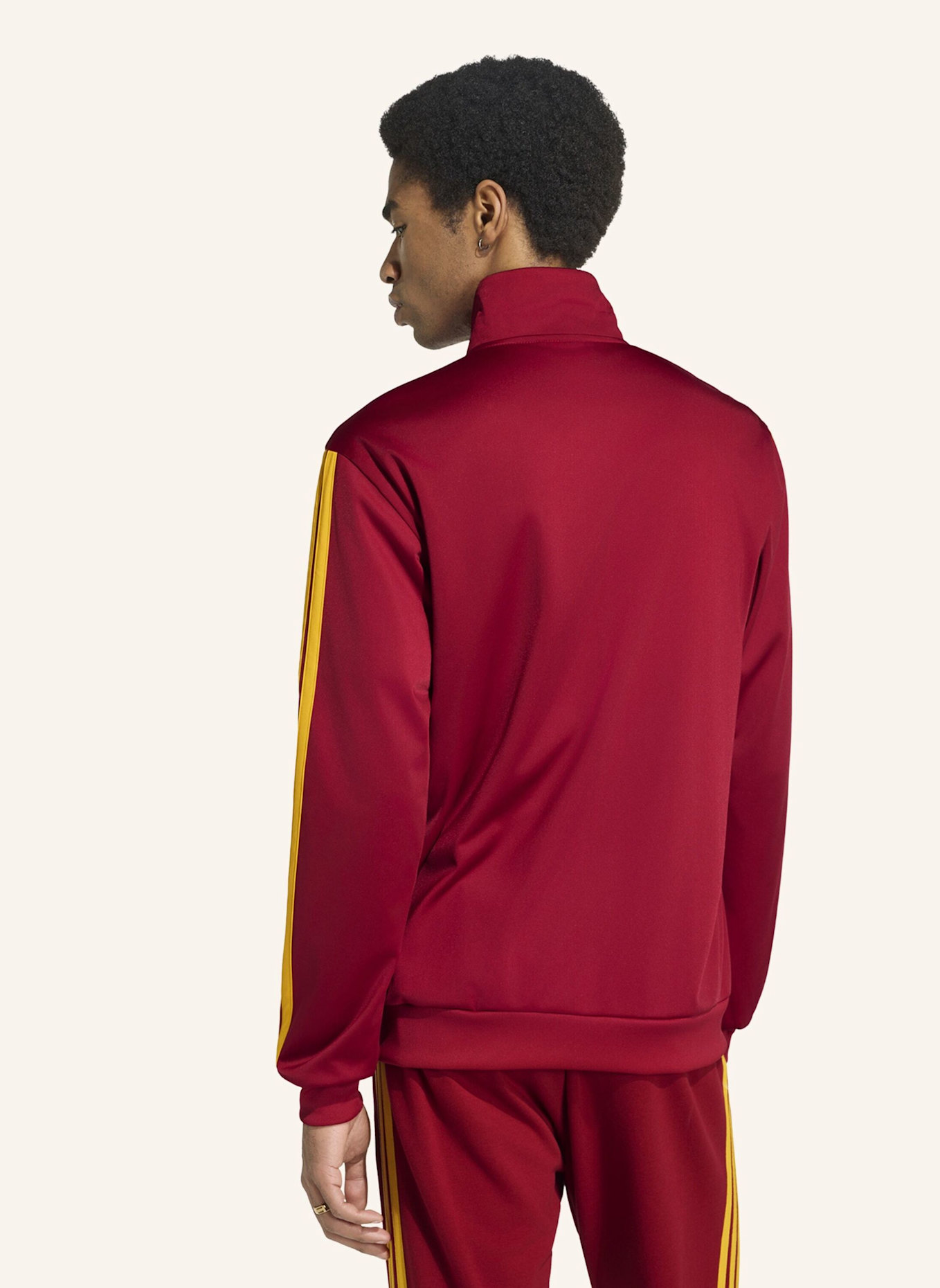adidas AS ROM DNA TRAININGSJACKE: ROT