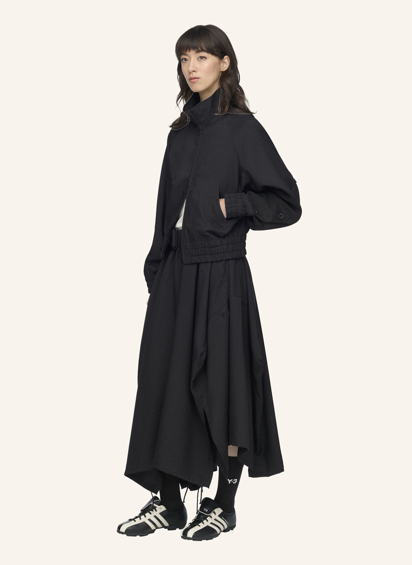 Y-3 Y-3 SPORT UNIFORM ADAPTIVE ORIGINALS JACKE: SCHWARZ