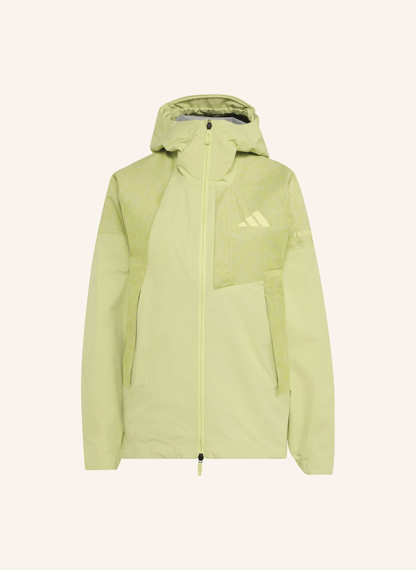 adidas TERREX TERREX XPERIOR 2.5 LAYER HYBRID PRIMEKNIT CLIMAPROOF JACKE: HELLGELB