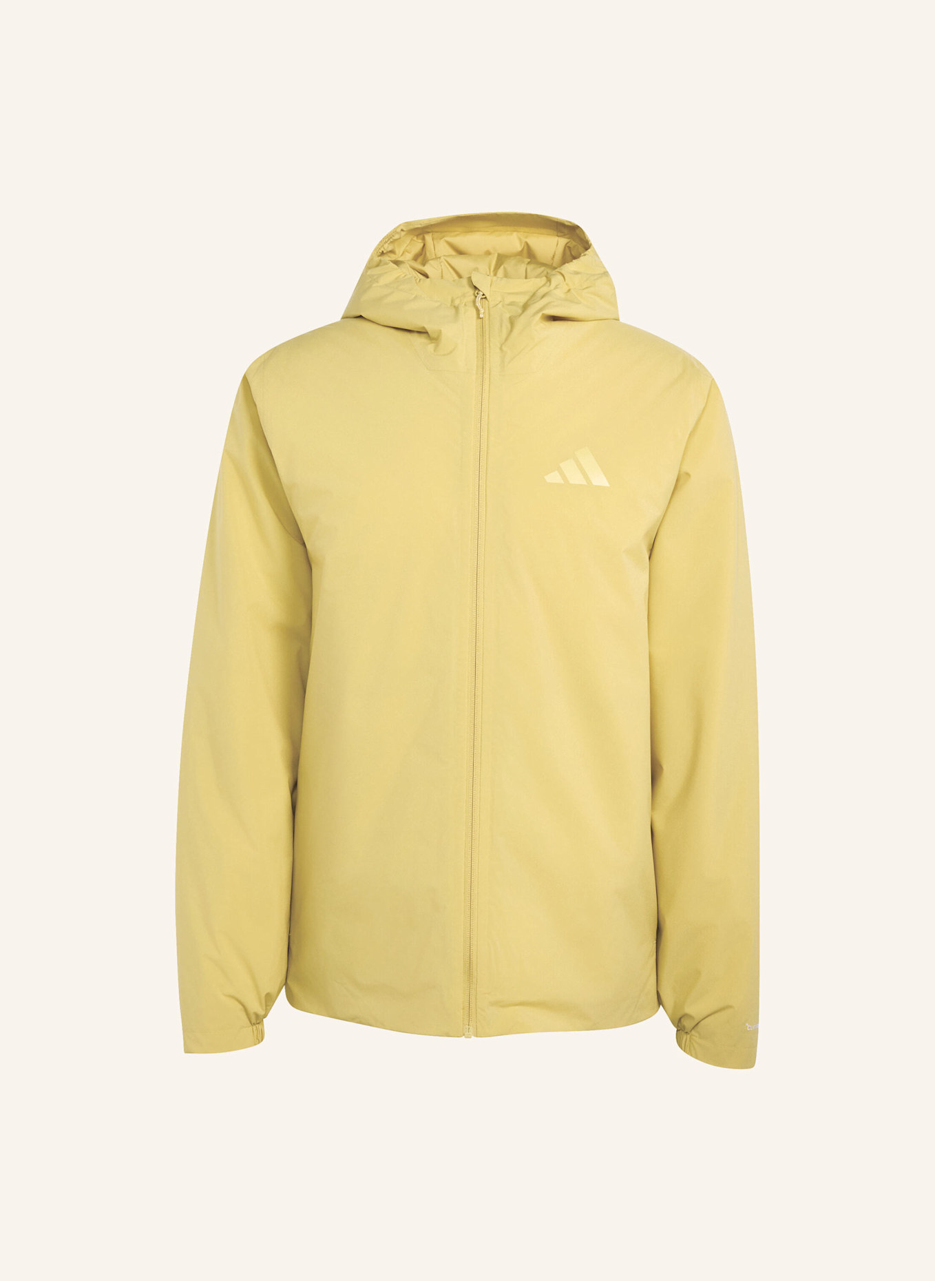 adidas TERREX TERREX MULTI ESSENTIALS CLIMAPROOF KAPUZENJACKE, ISOLIEREND: BEIGE