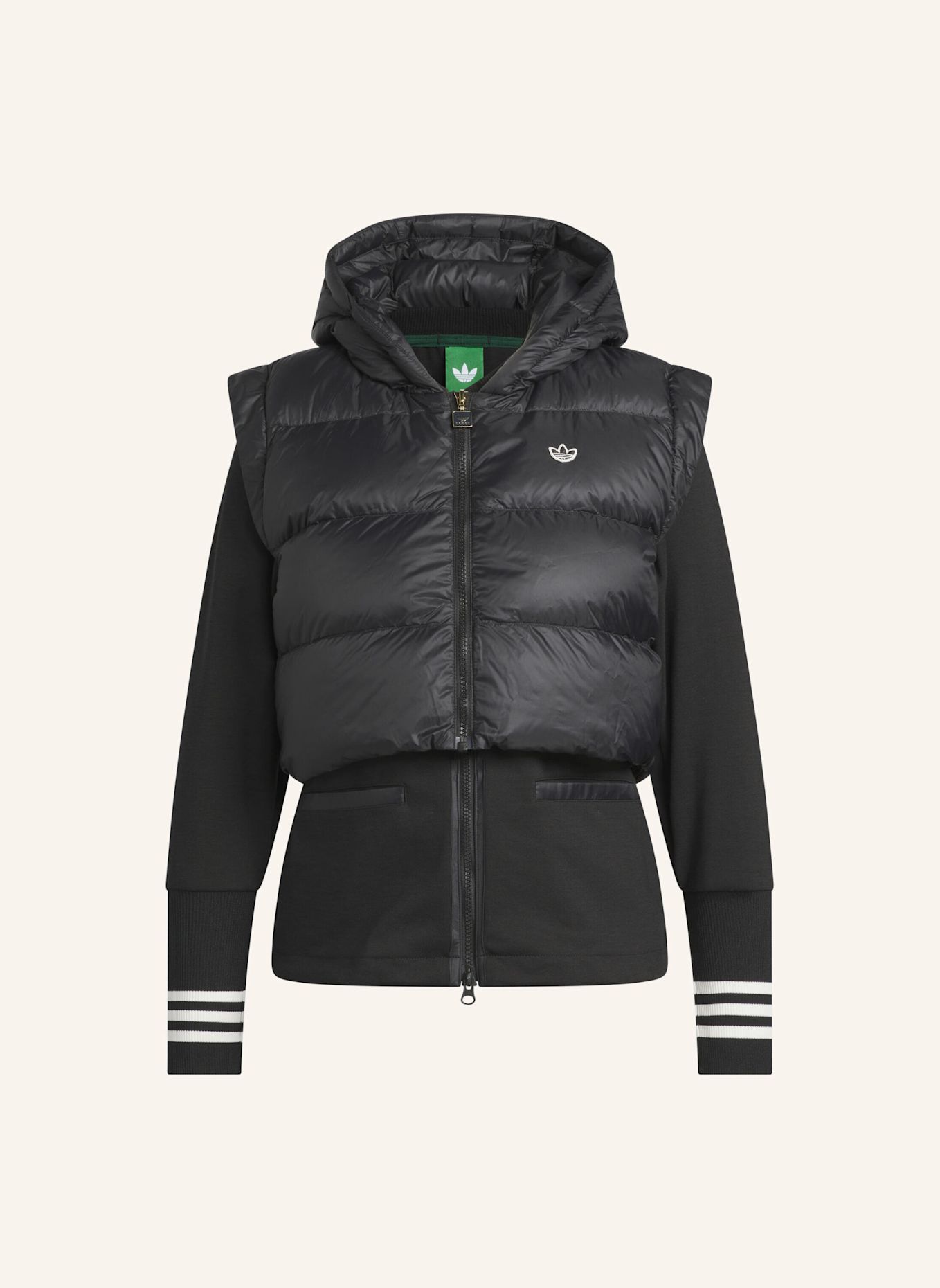 adidas ORIGINALS DAUNENJACKE: SCHWARZ