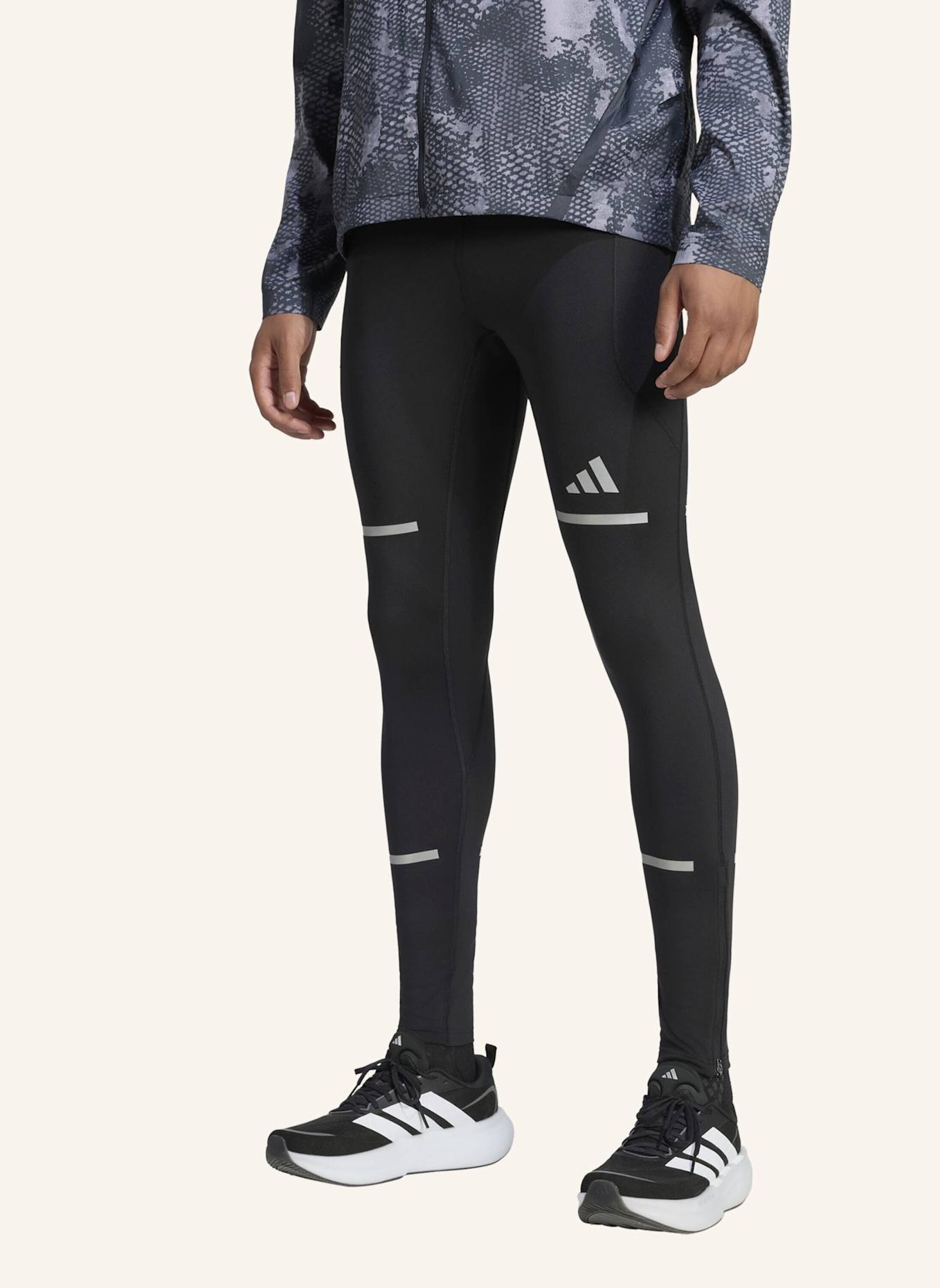 adidas ADI365 LAUFLEGGINGS, WARM: SCHWARZ