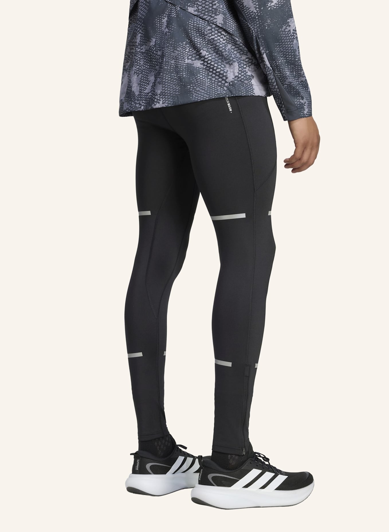 adidas ADI365 LAUFLEGGINGS, WARM: SCHWARZ