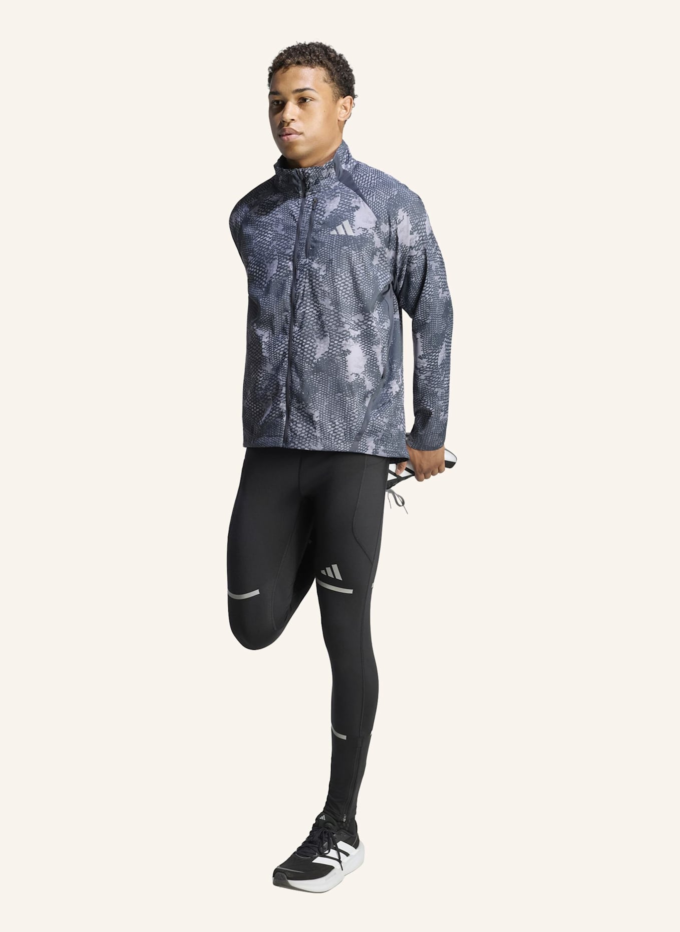adidas ADI365 LAUFLEGGINGS, WARM: SCHWARZ