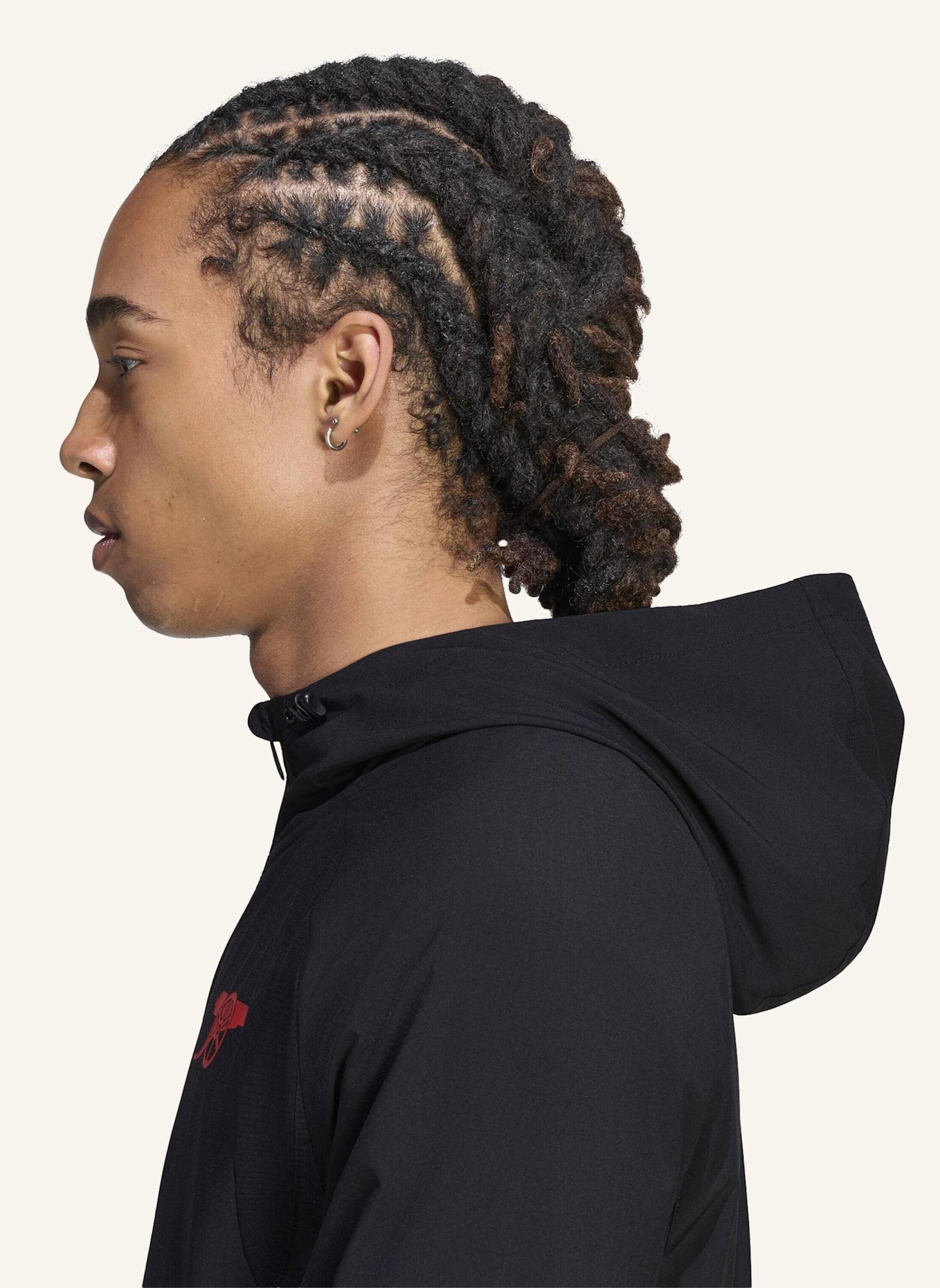 adidas ARSENAL FC TIRO TRAVEL WINDBREAKER: SCHWARZ
