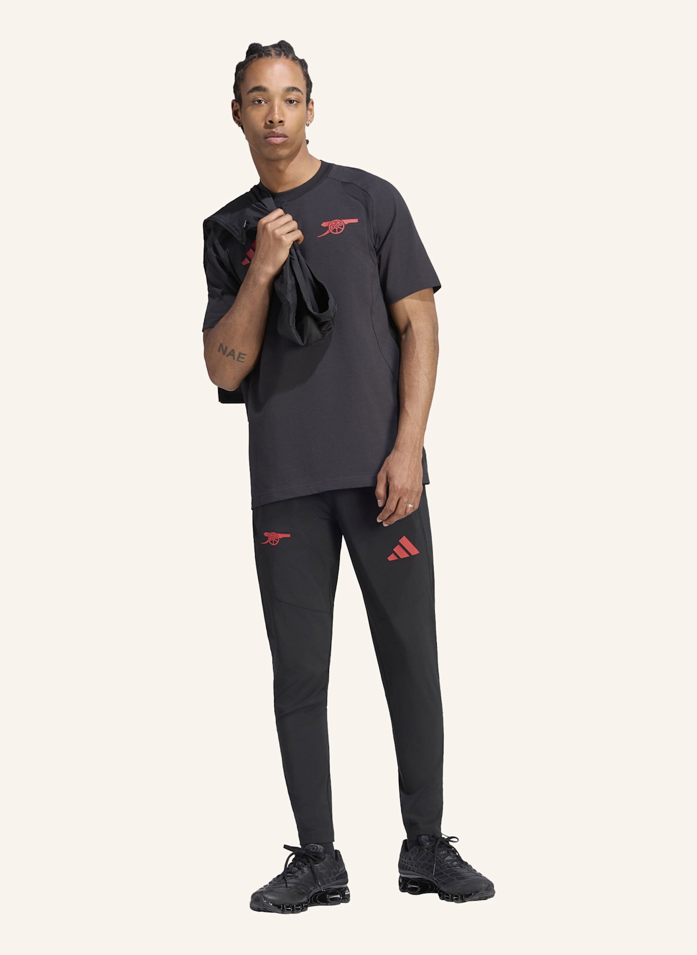adidas ARSENAL FC TIRO TRAVEL HOSE: SCHWARZ