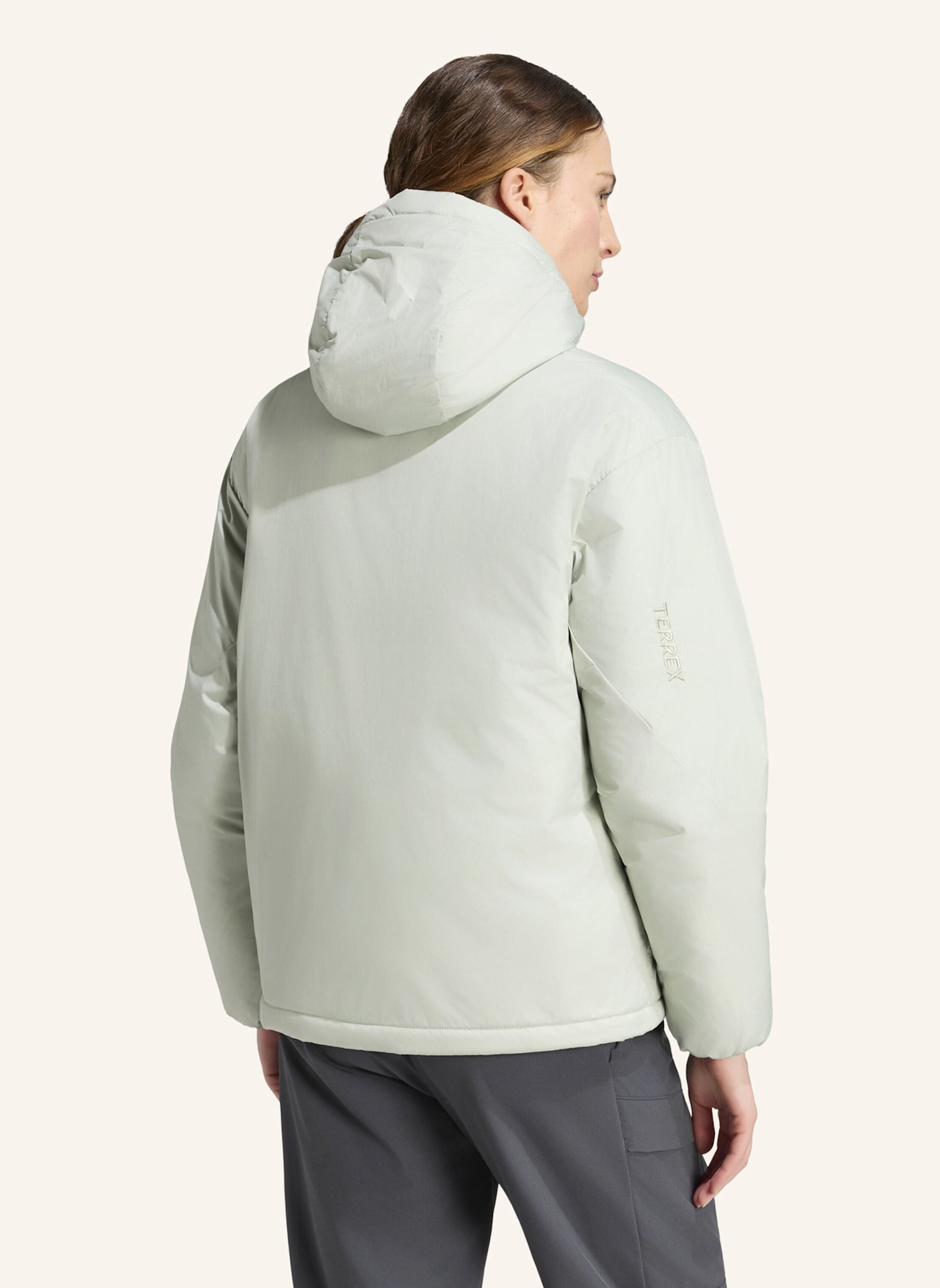 adidas TERREX TERREX MULTI PRIMALOFT ISOLIERTE KAPUZENJACKE: GRÜN