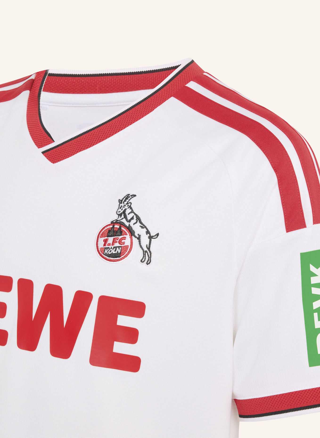 adidas 1. FC KOELN 26/27 KIDS HEIMTRIKOT: WEISS