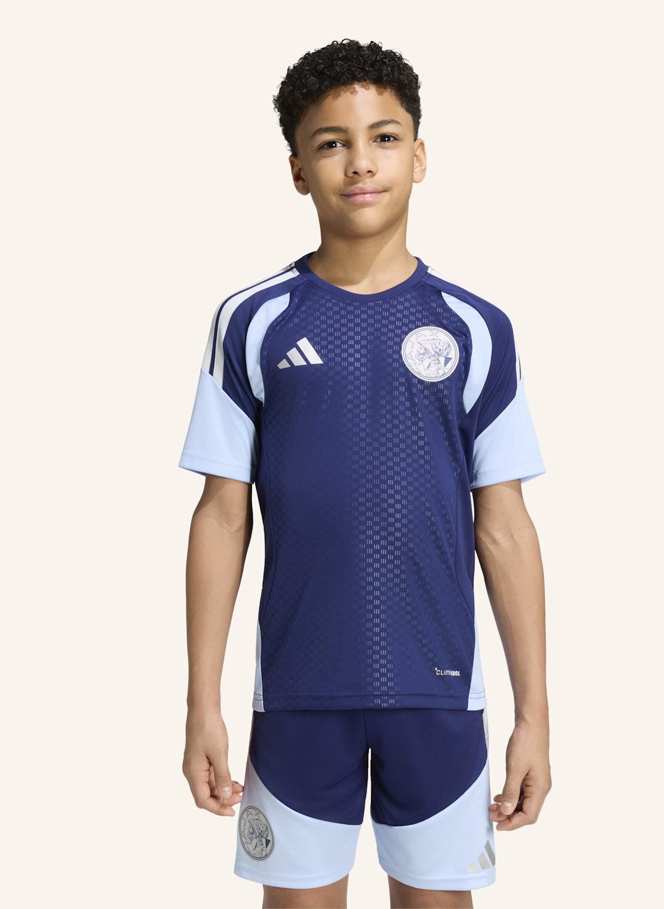 adidas AJAX 26/27 TIRO 26 KIDS TRAININGSTRIKOT: BLAU