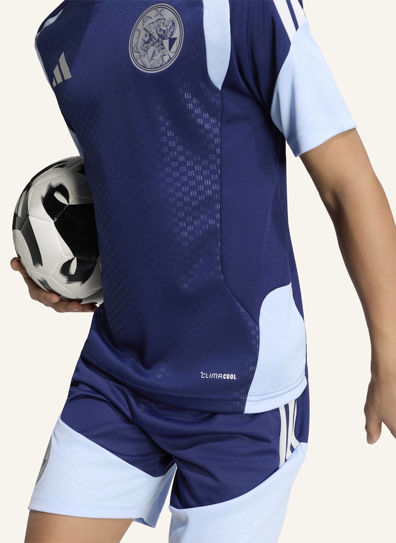 adidas AJAX 26/27 TIRO 26 KIDS TRAININGSTRIKOT: BLAU