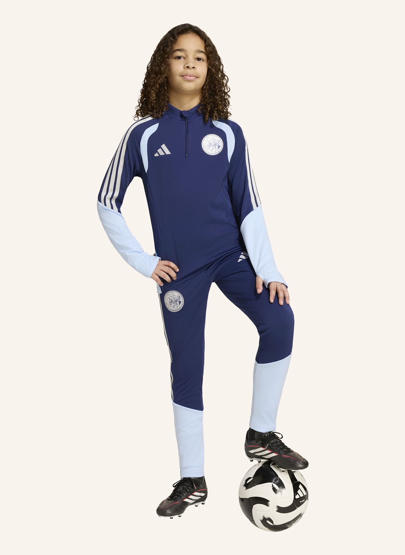 adidas AJAX 26/27 TIRO26 KIDS TRAININGSHOSE: BLAU