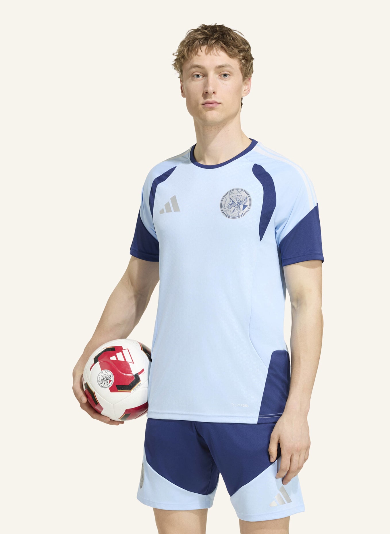 adidas AJAX 26/27 TIRO26 TRAININGSTRIKOT: BLAU