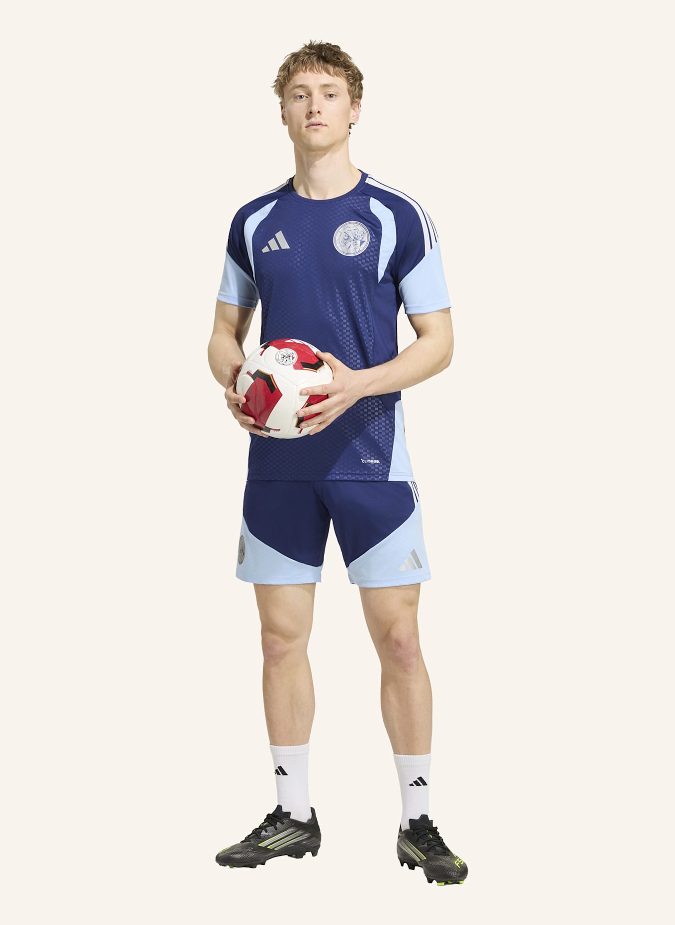 adidas AJAX 26/27 TIRO26 TRAININGSTRIKOT: BLAU