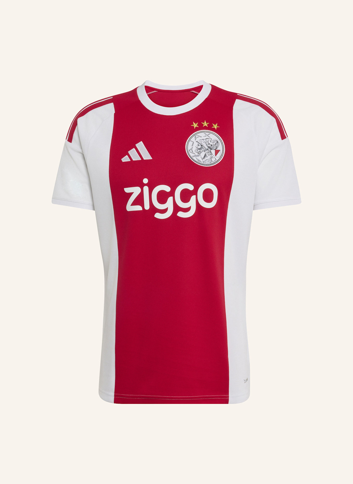 adidas AJAX AMSTERDAM 26/27 HEIMTRIKOT: WEISS