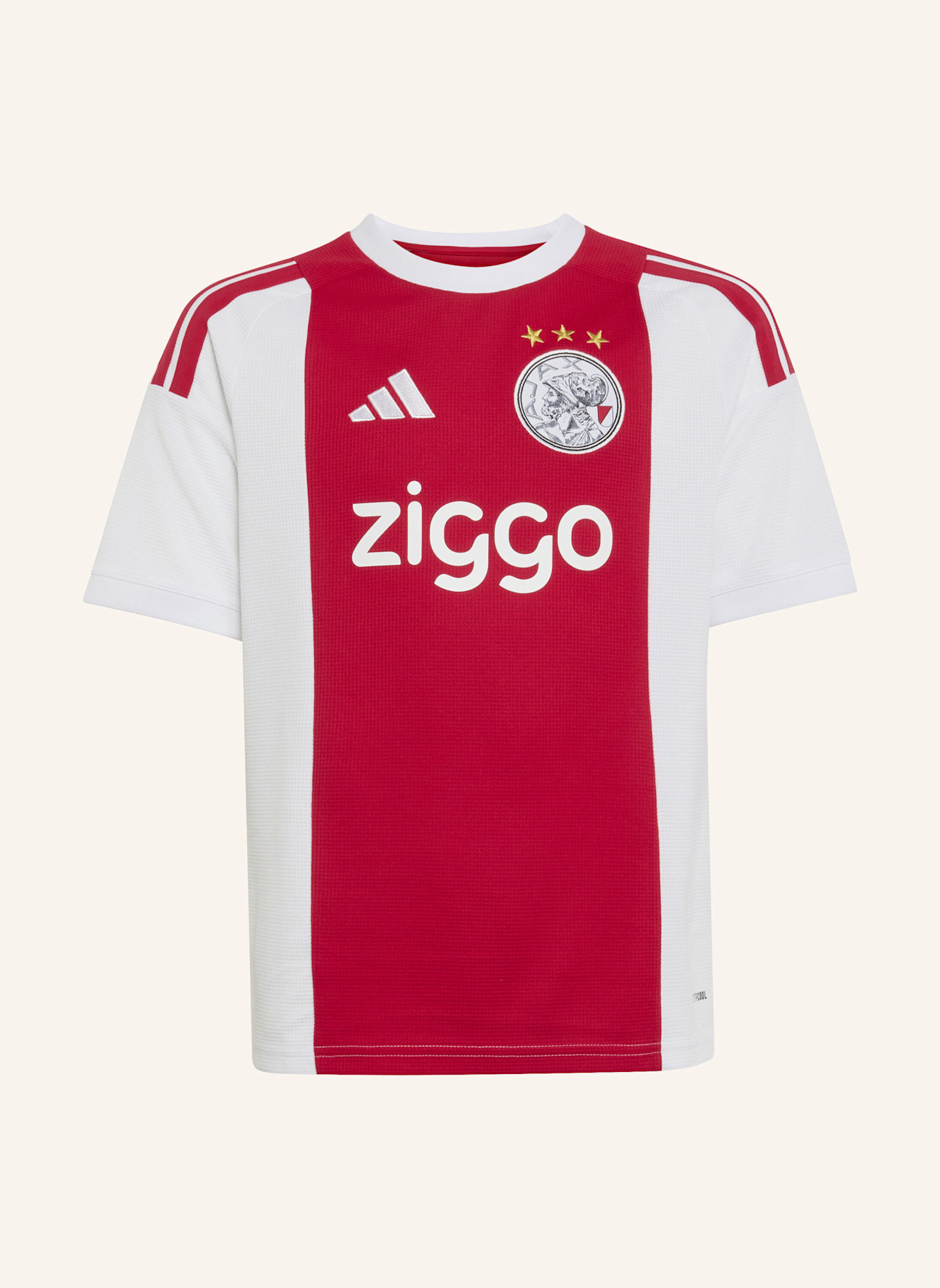 adidas AJAX AMSTERDAM 26/27 KIDS HEIMTRIKOT: WEISS