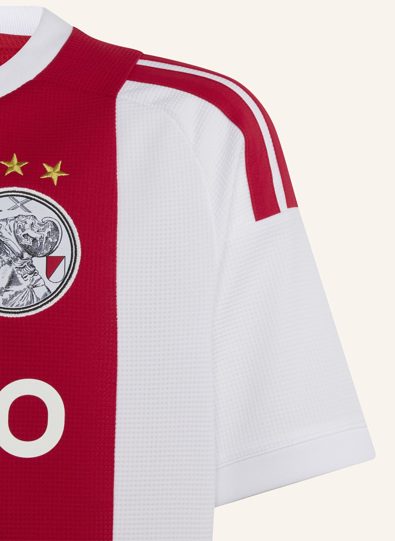 adidas AJAX AMSTERDAM 26/27 KIDS HEIMTRIKOT: WEISS