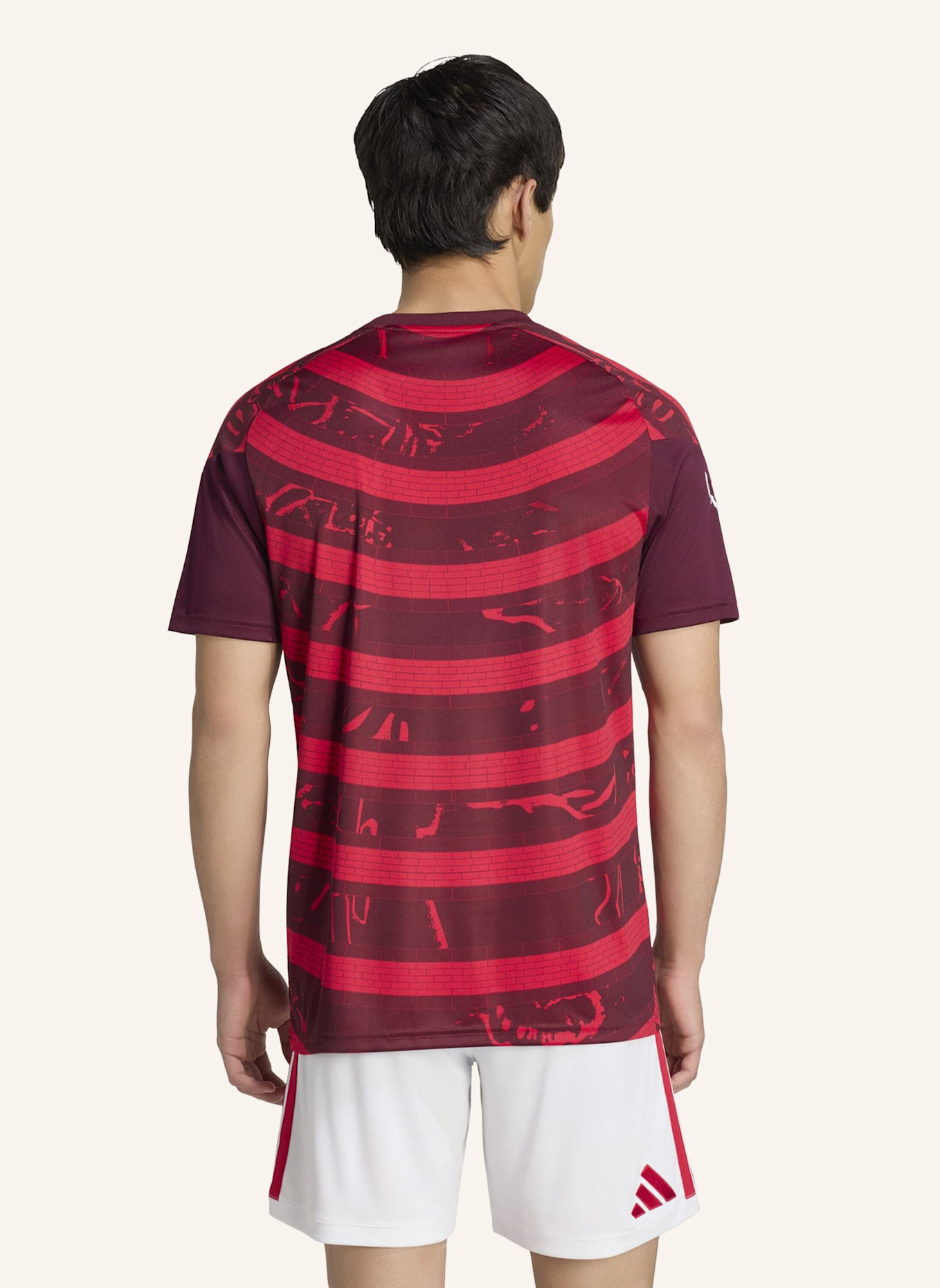 adidas AJAX AMSTERDAM 26/27 PRE-MATCH SHIRT: ROT