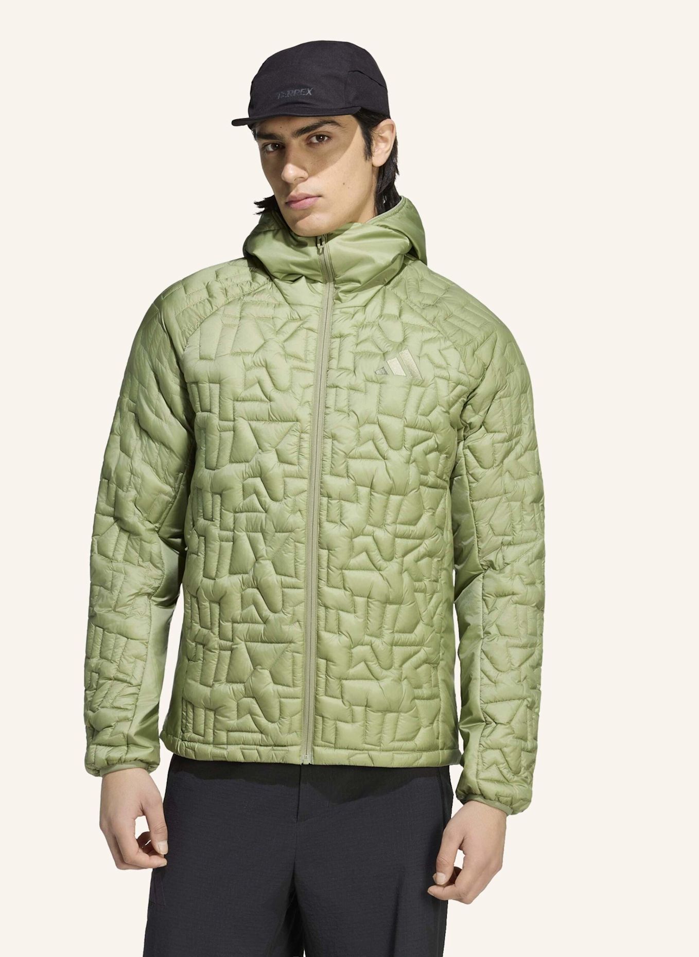 adidas TERREX TERREX XPERIOR PRIMALOFT JACKE, KAPUZE, ISOLIERT, LOSE FÜLLUNG: GRÜN