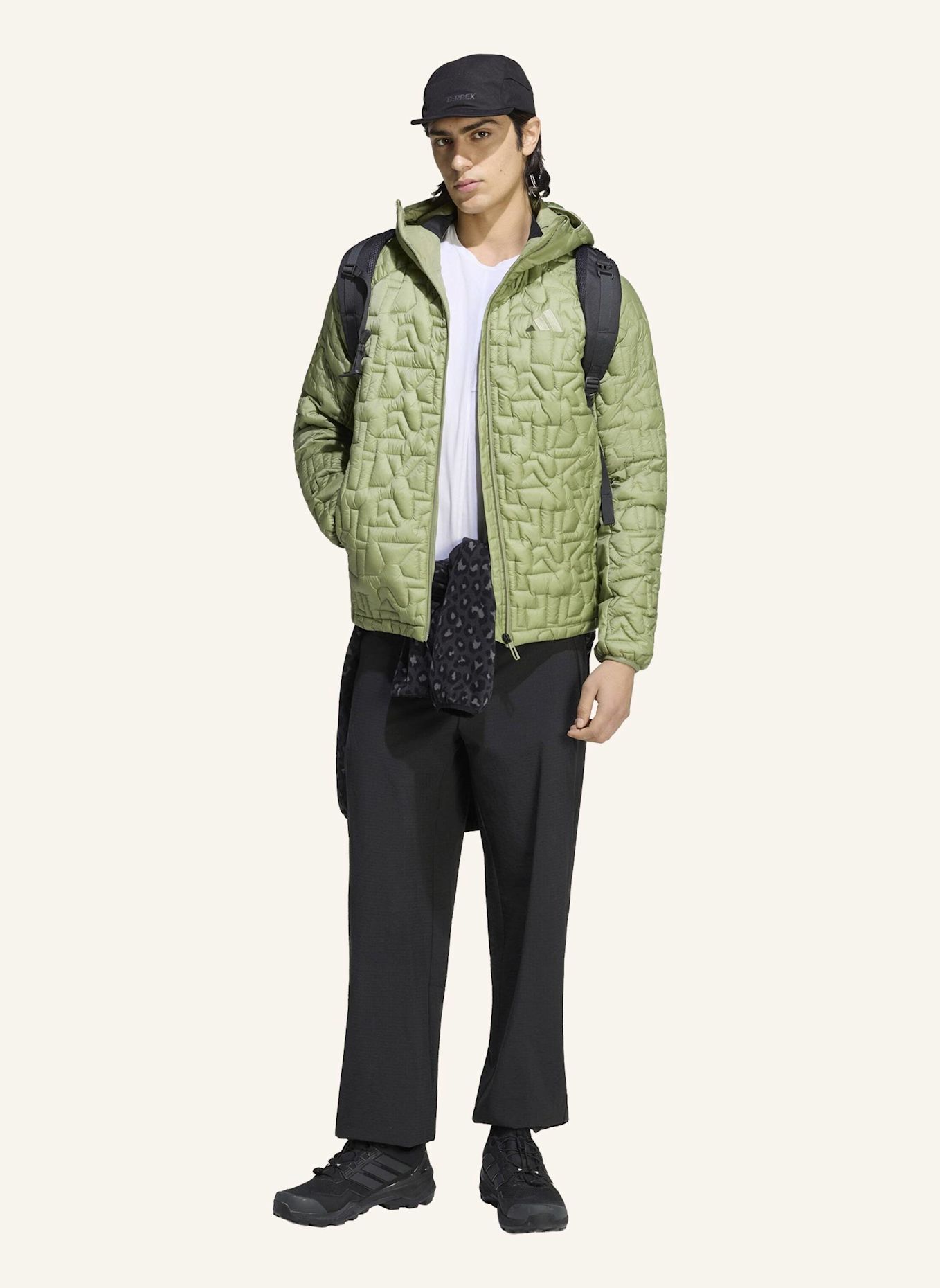 adidas TERREX TERREX XPERIOR PRIMALOFT JACKE, KAPUZE, ISOLIERT, LOSE FÜLLUNG: GRÜN