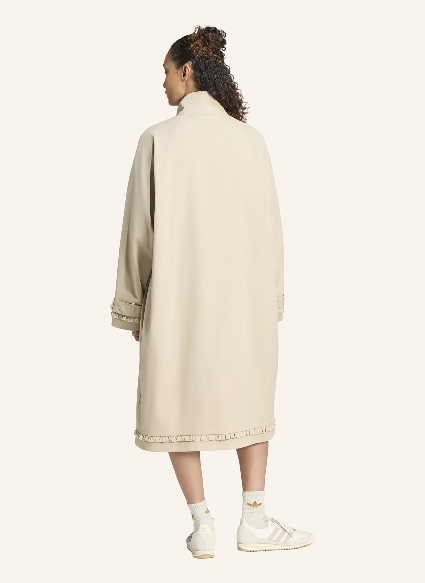 adidas Originals TRACK TOP COAT, FALTENDETAILS: BEIGE