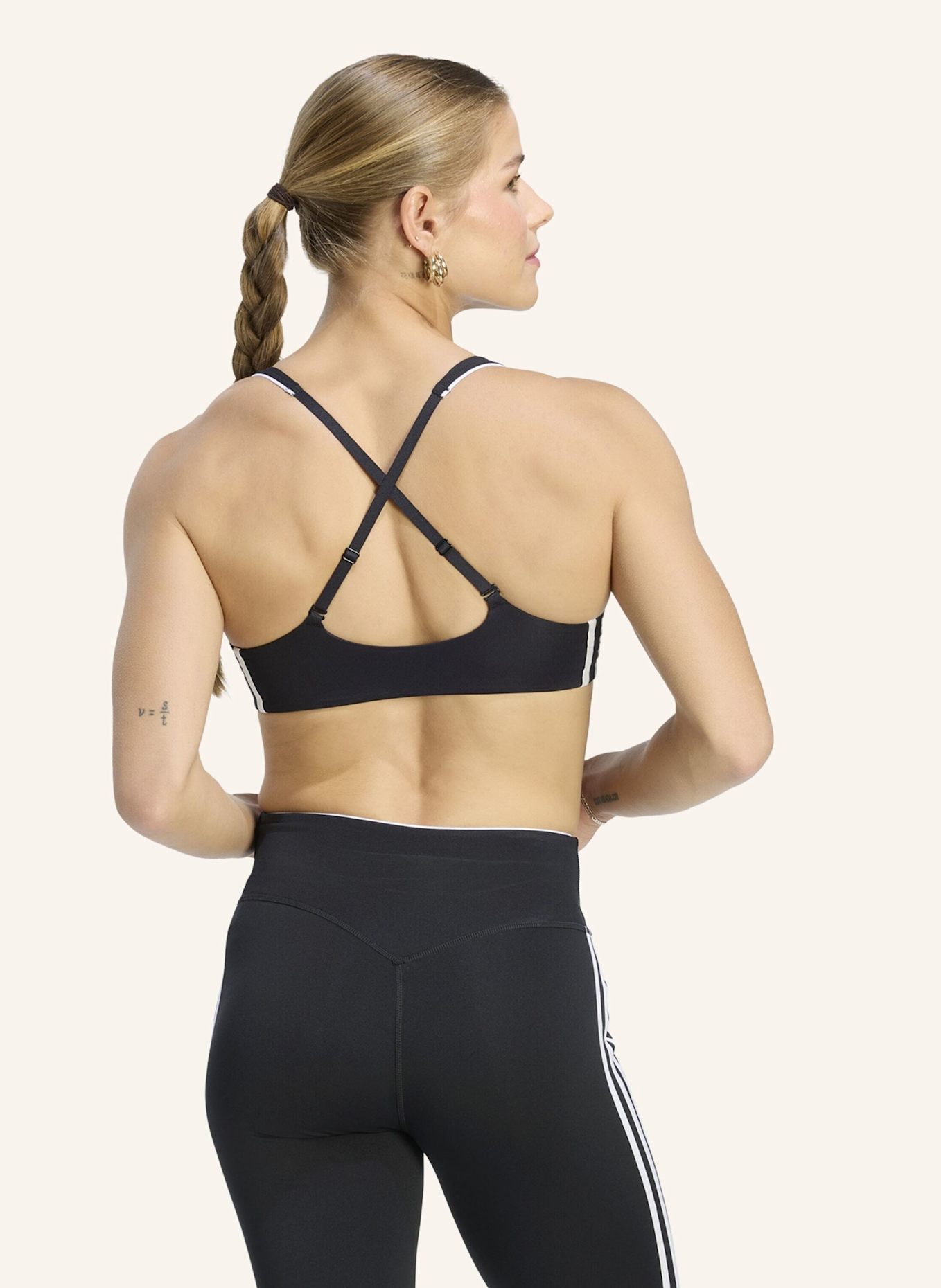 adidas Originals ADIDAS ORIGINALS SPORT-BH, LEICHTER HALT: SCHWARZ